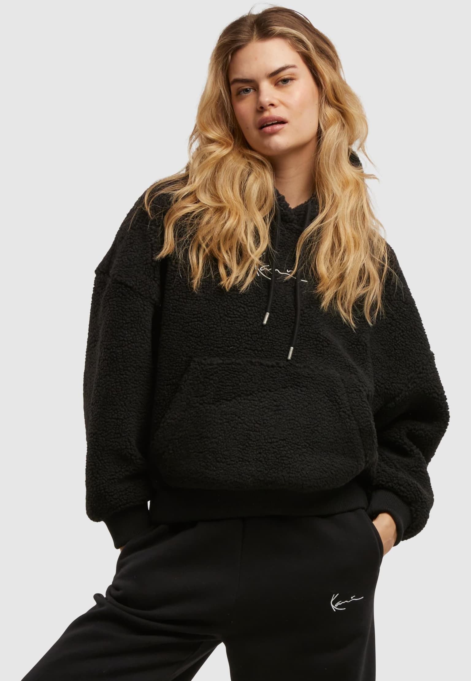 Karl Kani KK Metal Signature Teddy Os Hoodie