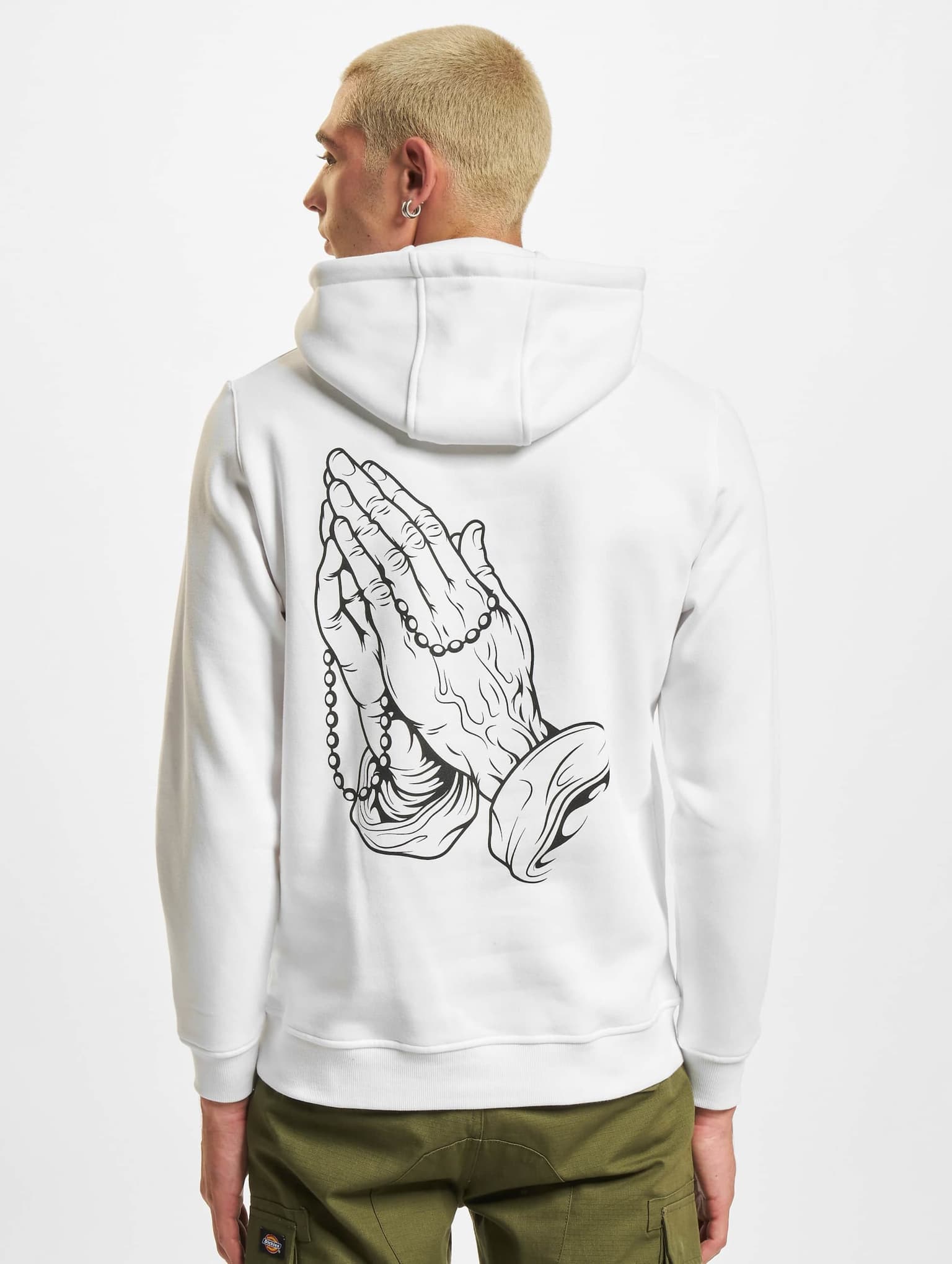 Mister Tee Pray Hands Hoody – Bild 2