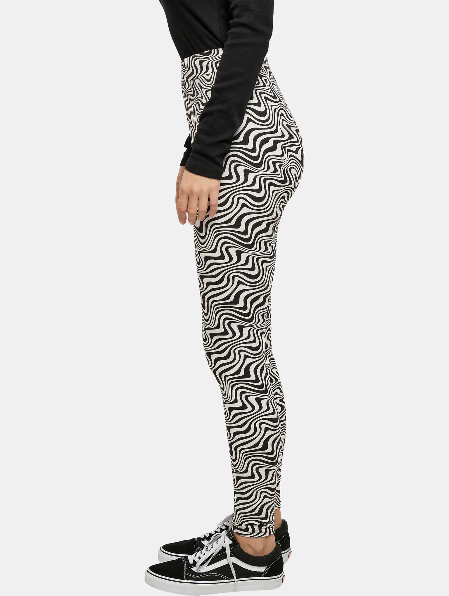 Urban Classics Ladies Soft AOP Leggings – Bild 3