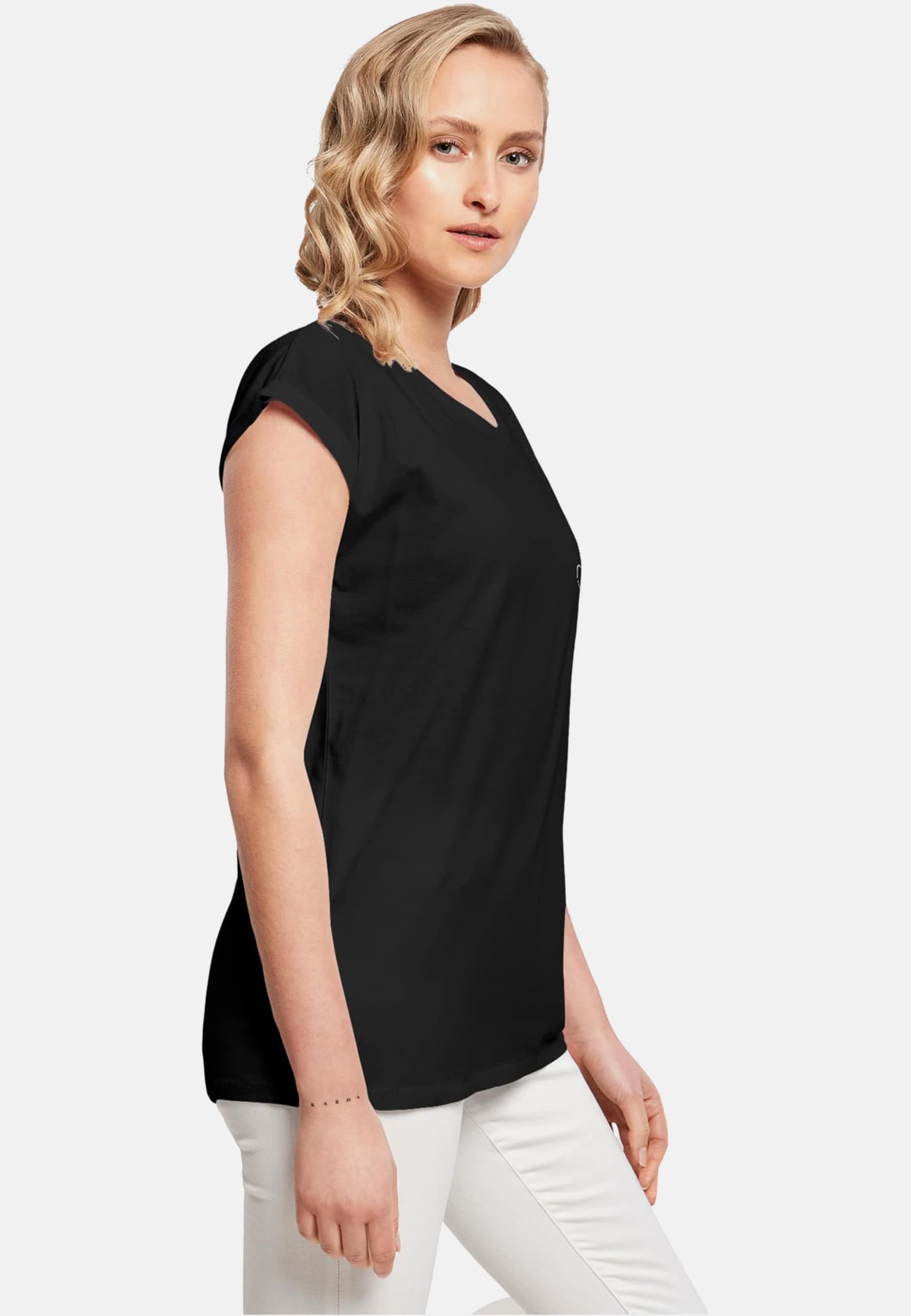 Merchcode Ladies Cherry T-Shirt – Bild 4
