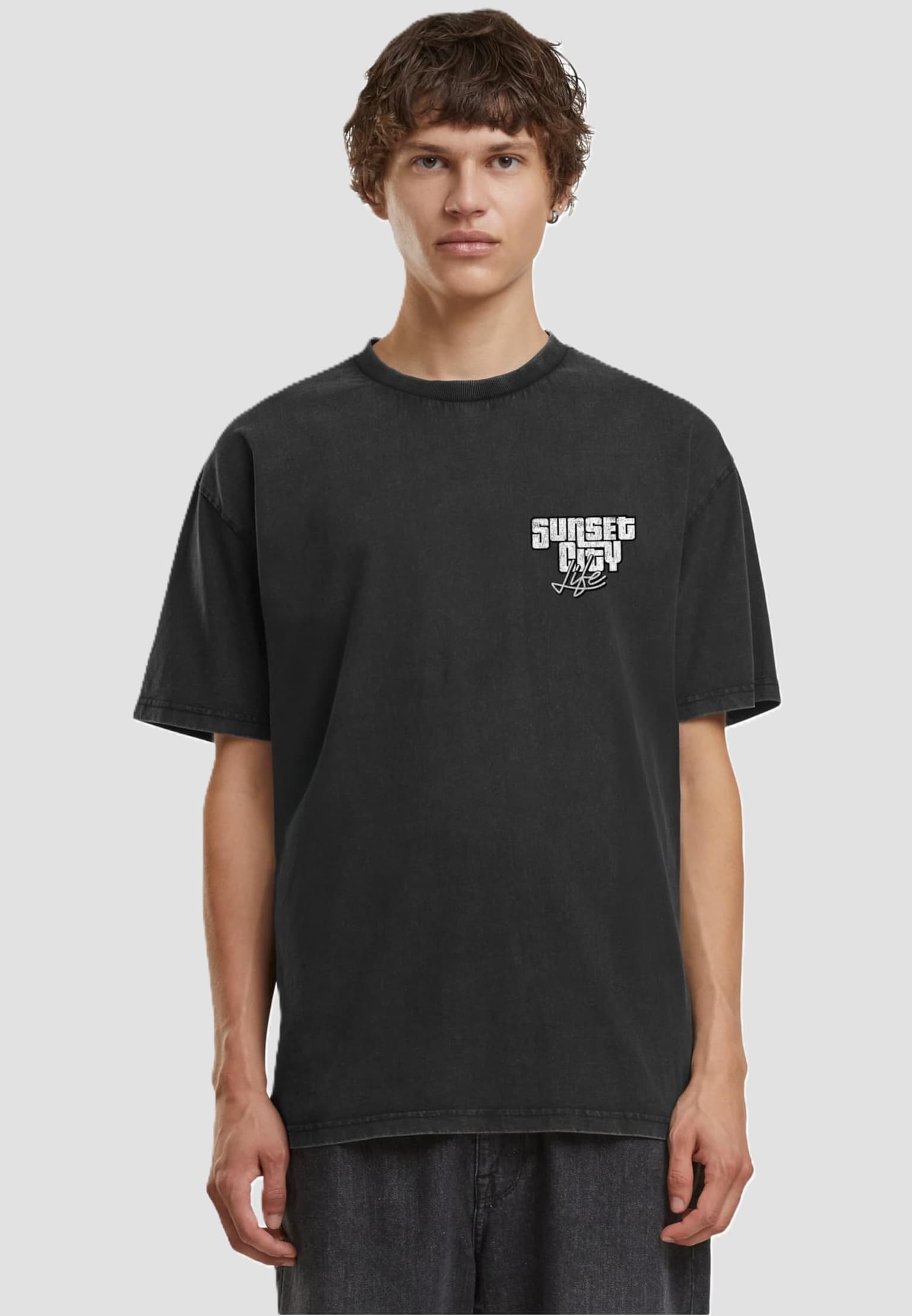 Mister Tee Sunset City Vintage Heavy Loose