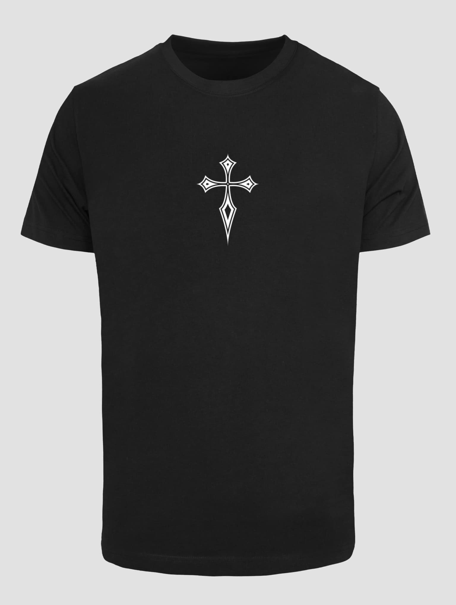 Mister Tee Sign Of The Cross T-Shirt – Bild 4
