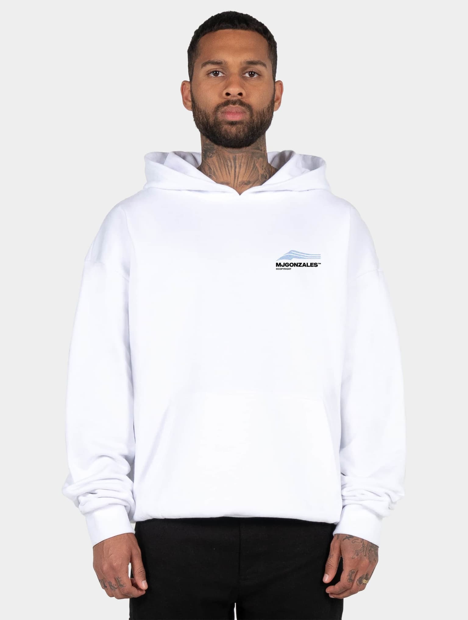 MJ Gonzales Wave V.1 x Heavy Oversized Hoody – Bild 3