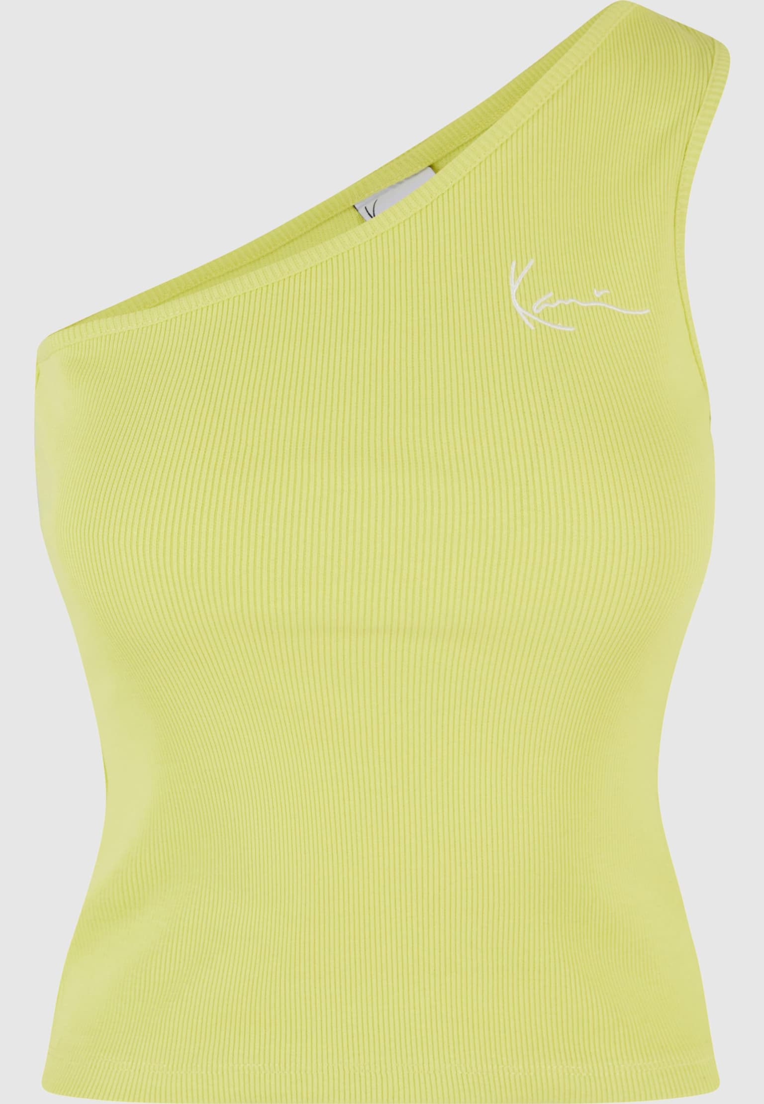 Karl Kani Chest Signature Essential Asymmetric Rib Top – Bild 4