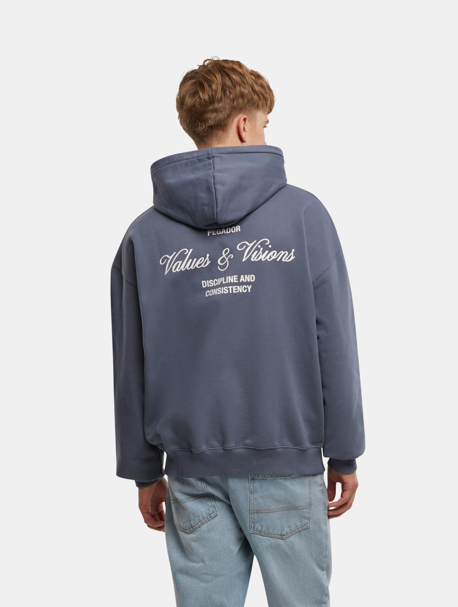 PEGADOR Bronson Oversized Zip Hoodie – Bild 2
