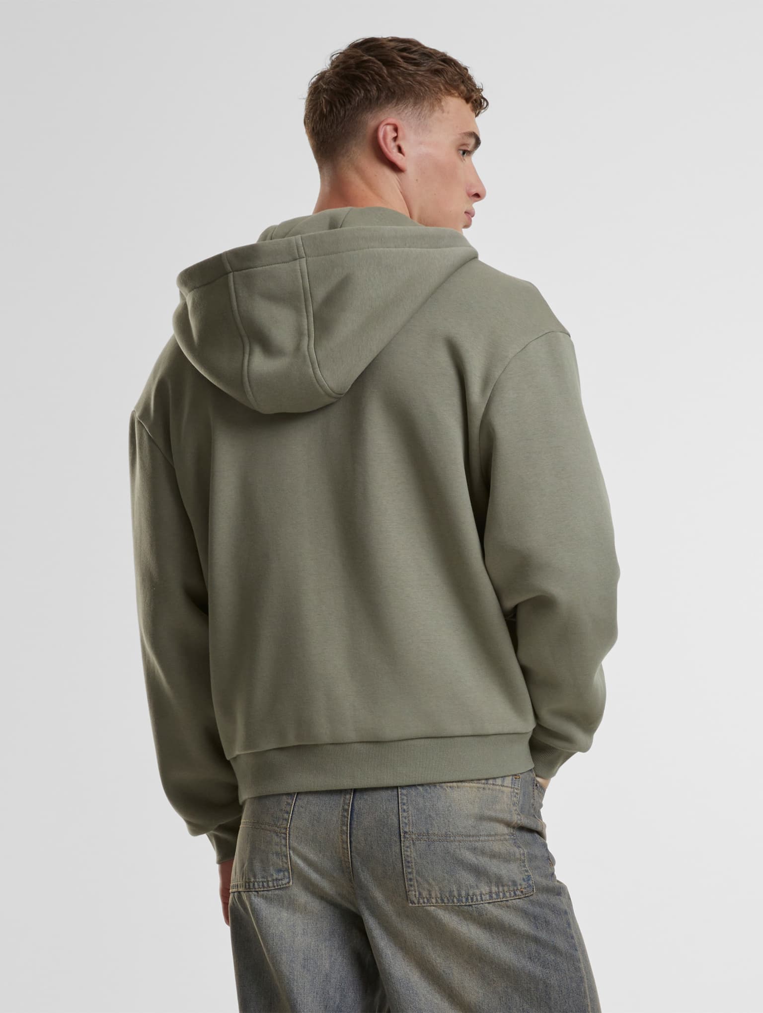 Urban Classics Fluffy Zip Hoodie – Bild 2