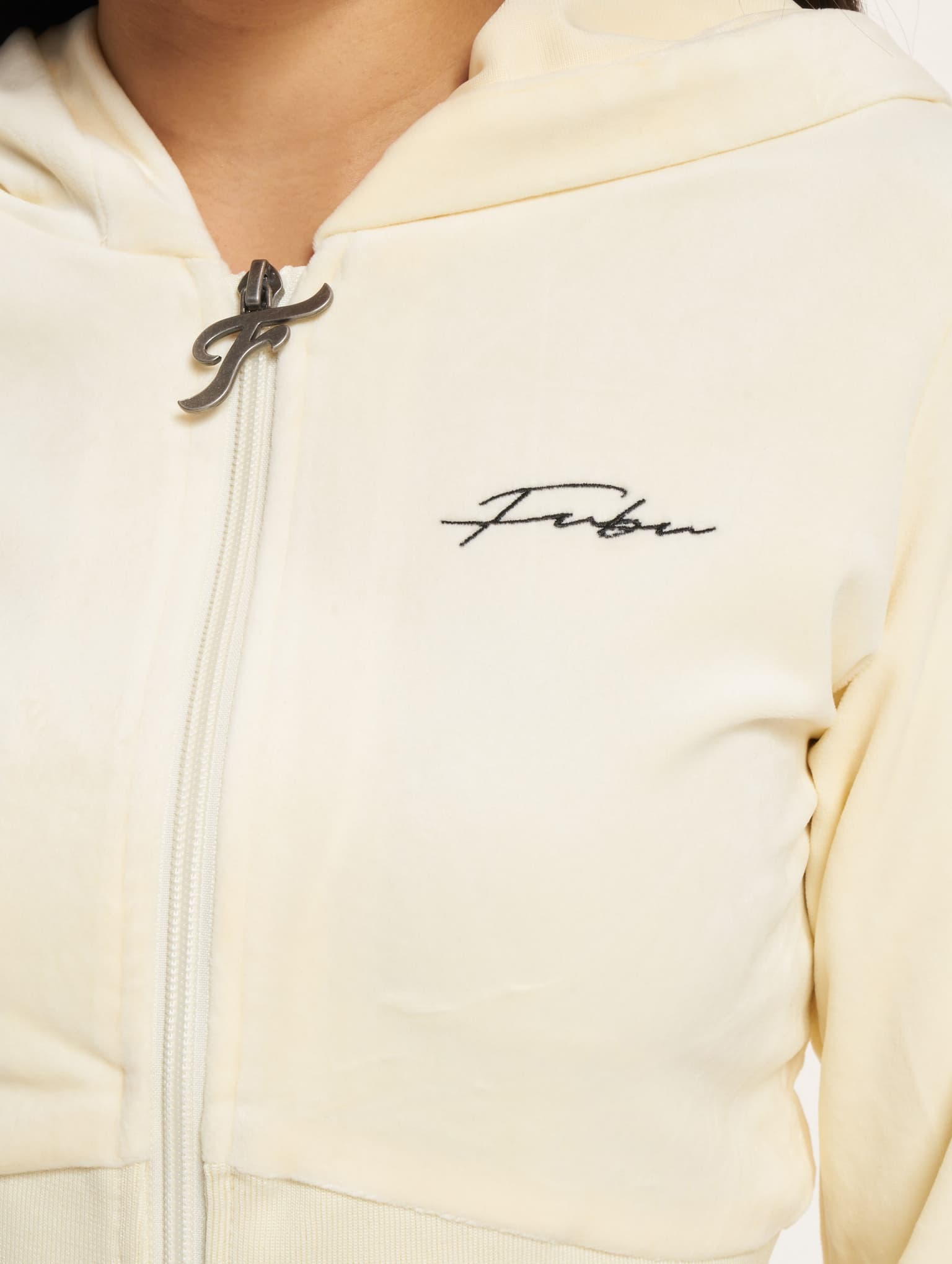 Fubu Signature Velours Zip Hoodie – Bild 4