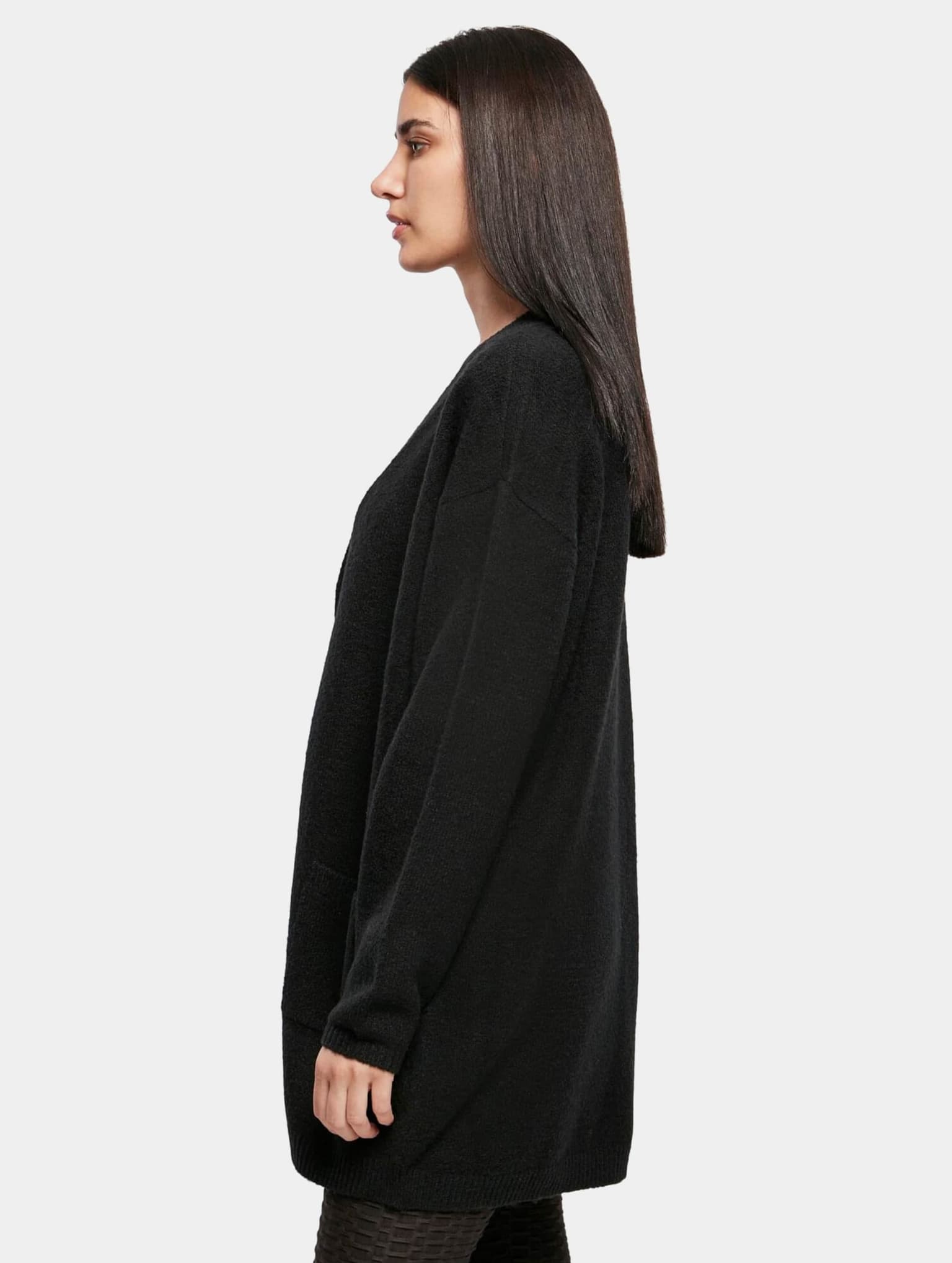Urban Classics Ladies Chunky Fluffy Knit Cardigan – Bild 3