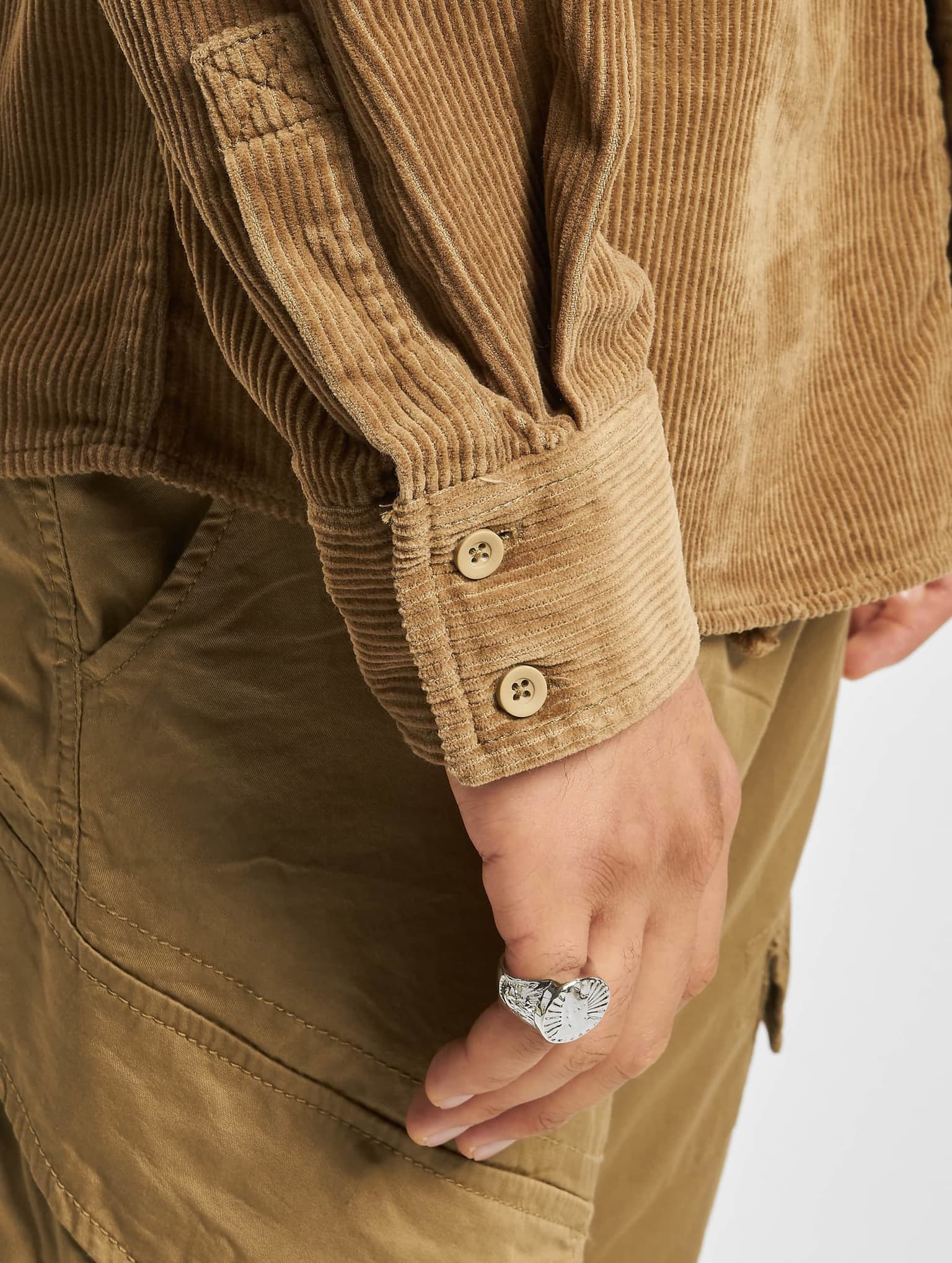 Brandit Corduroy Classic Shirt Long Sleeve – Bild 4