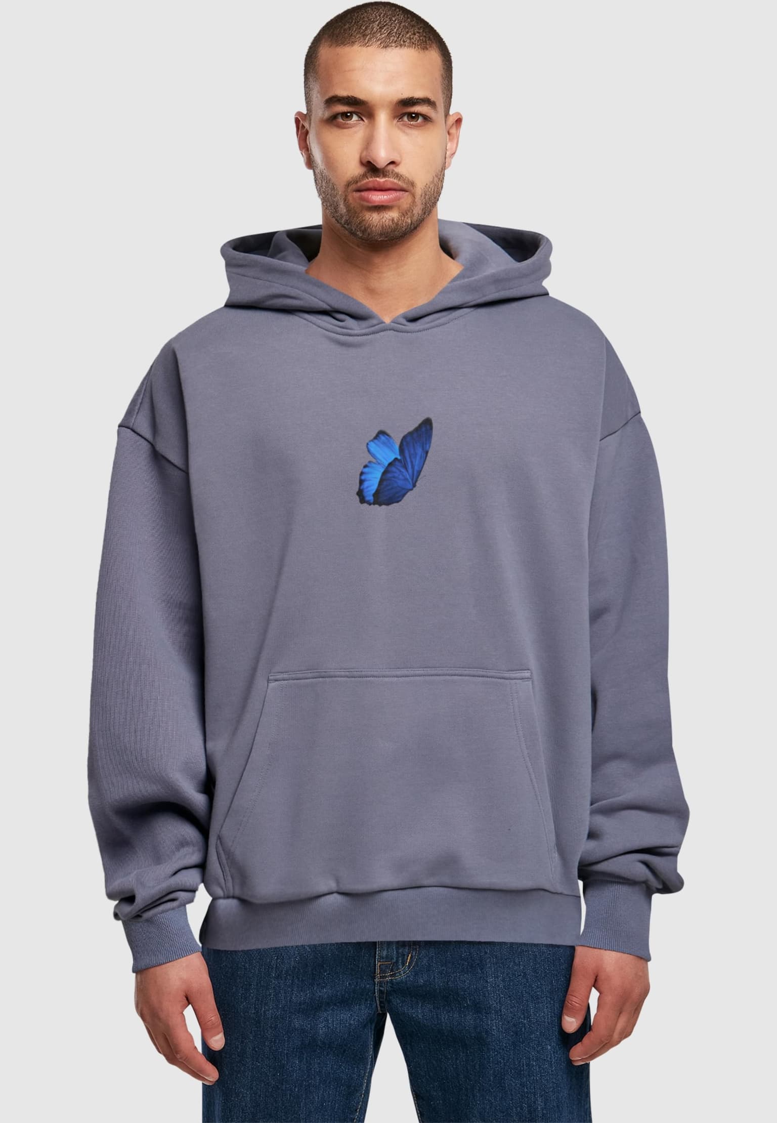 Mister Tee Upscale Le Papillon Heavy Oversize Hoody – Bild 2