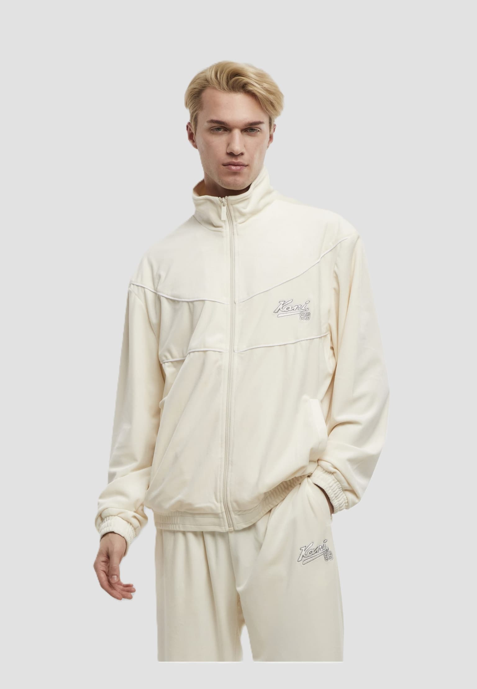 Karl Kani Varsity Velours Trackjacket