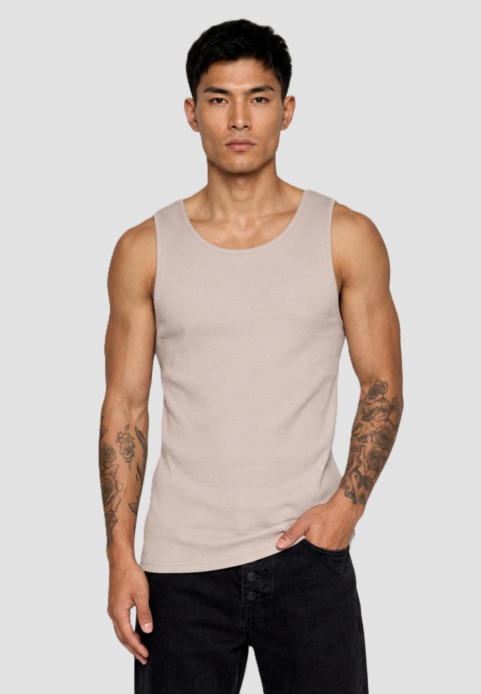 Urban Classics Sleeveless Waffle Tanktop