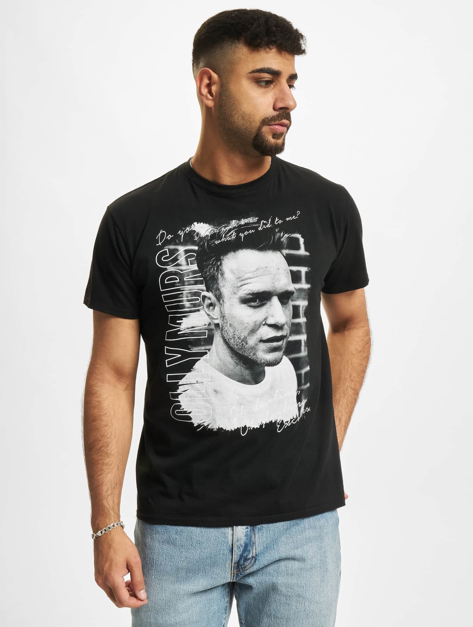 Merchcode Olly Murs Lyrics Tee – Bild 3