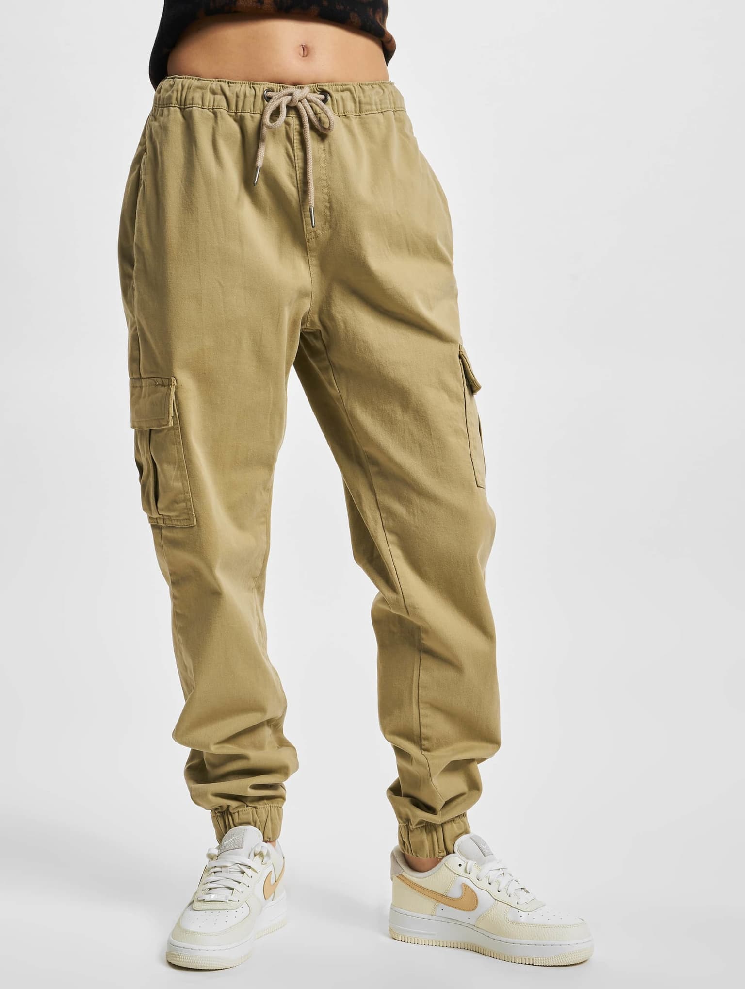 Urban Classics Ladies High Waist Cargo Comfort Jogging Pants – Bild 3
