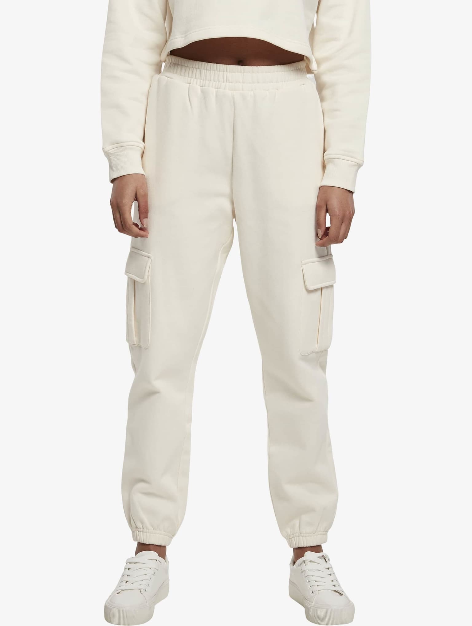 Urban Classics Ladies High Waist Cargo Sweat Pants