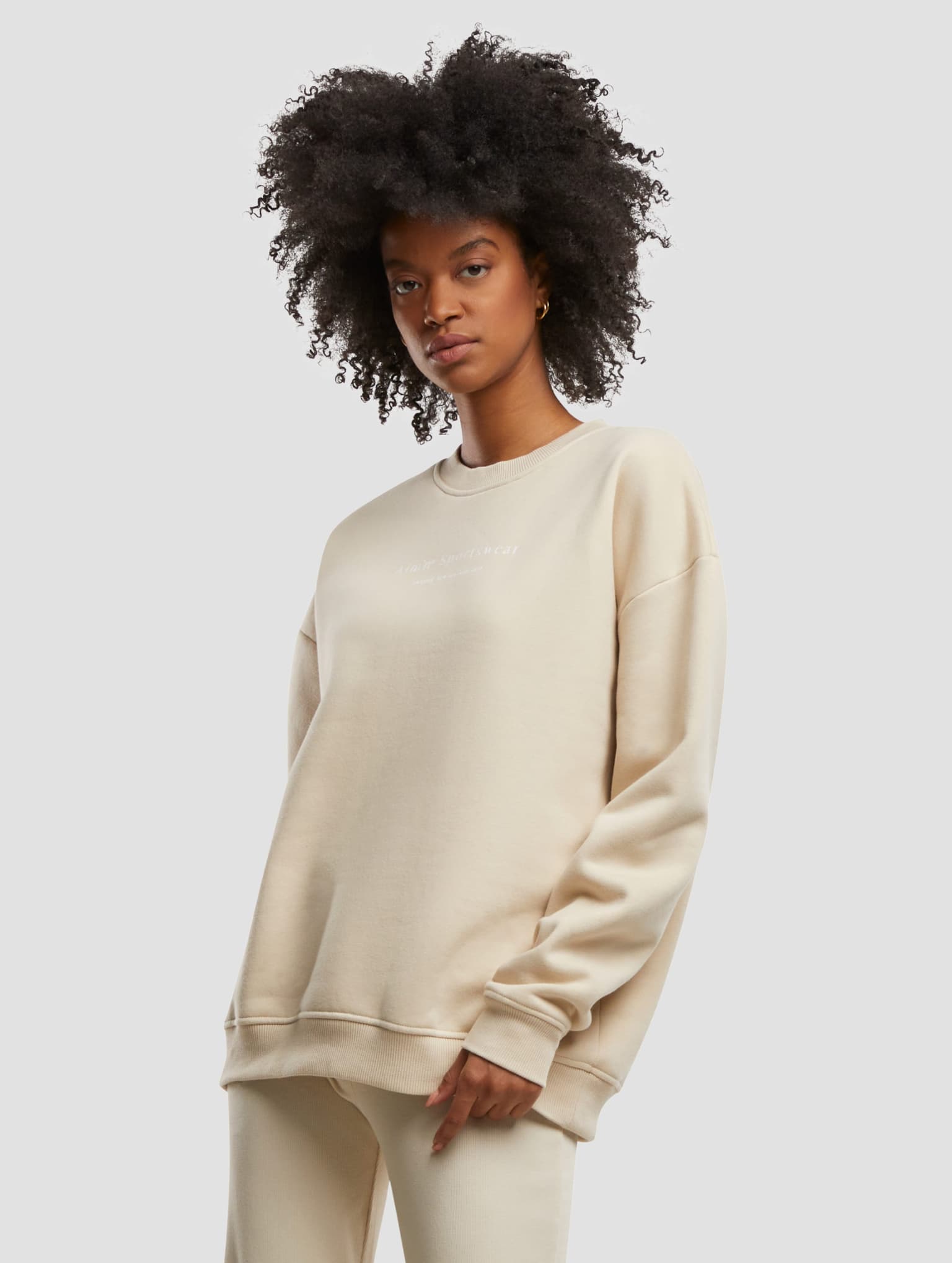 AMN-243-SW -24010379-091 AIMN Serif Sweatshirt