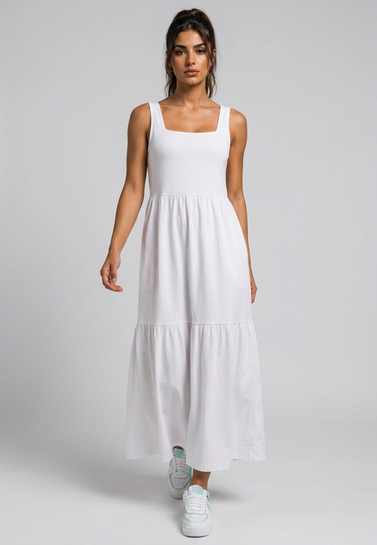 Urban Classics Ladies 7/8 Length Valance Summer Dress