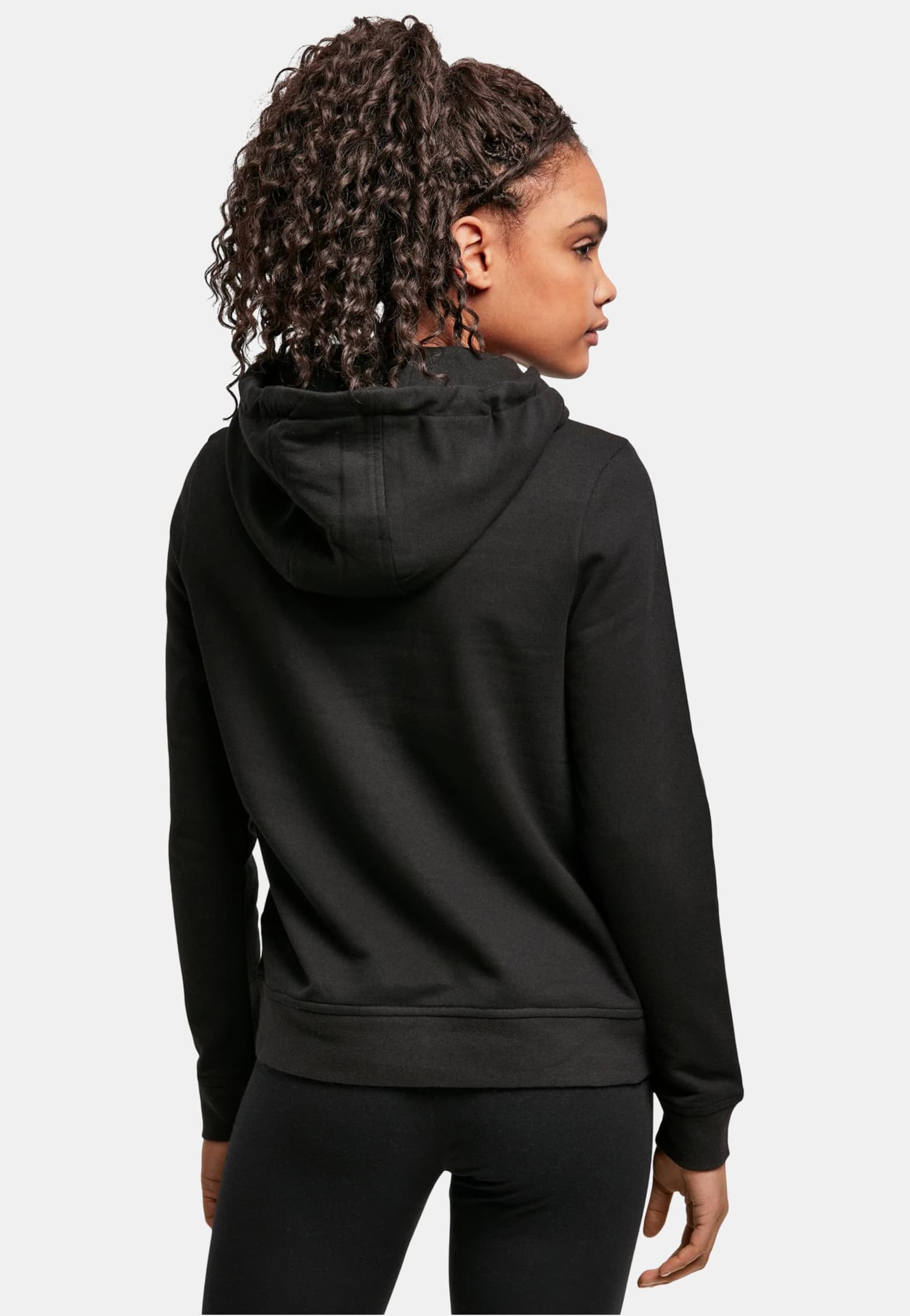 Merchcode POD Ladies Flowers Bloom Basic Hoodie – Bild 2