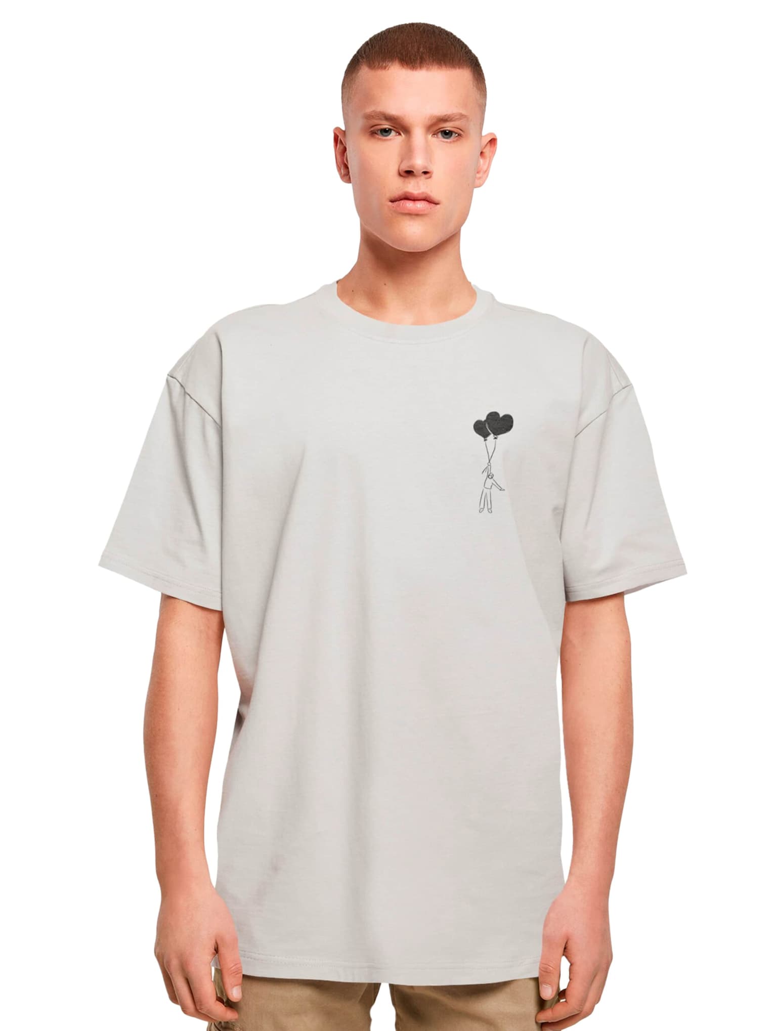 Merchcode Love In The Air Heavy Oversize Tee – Bild 3