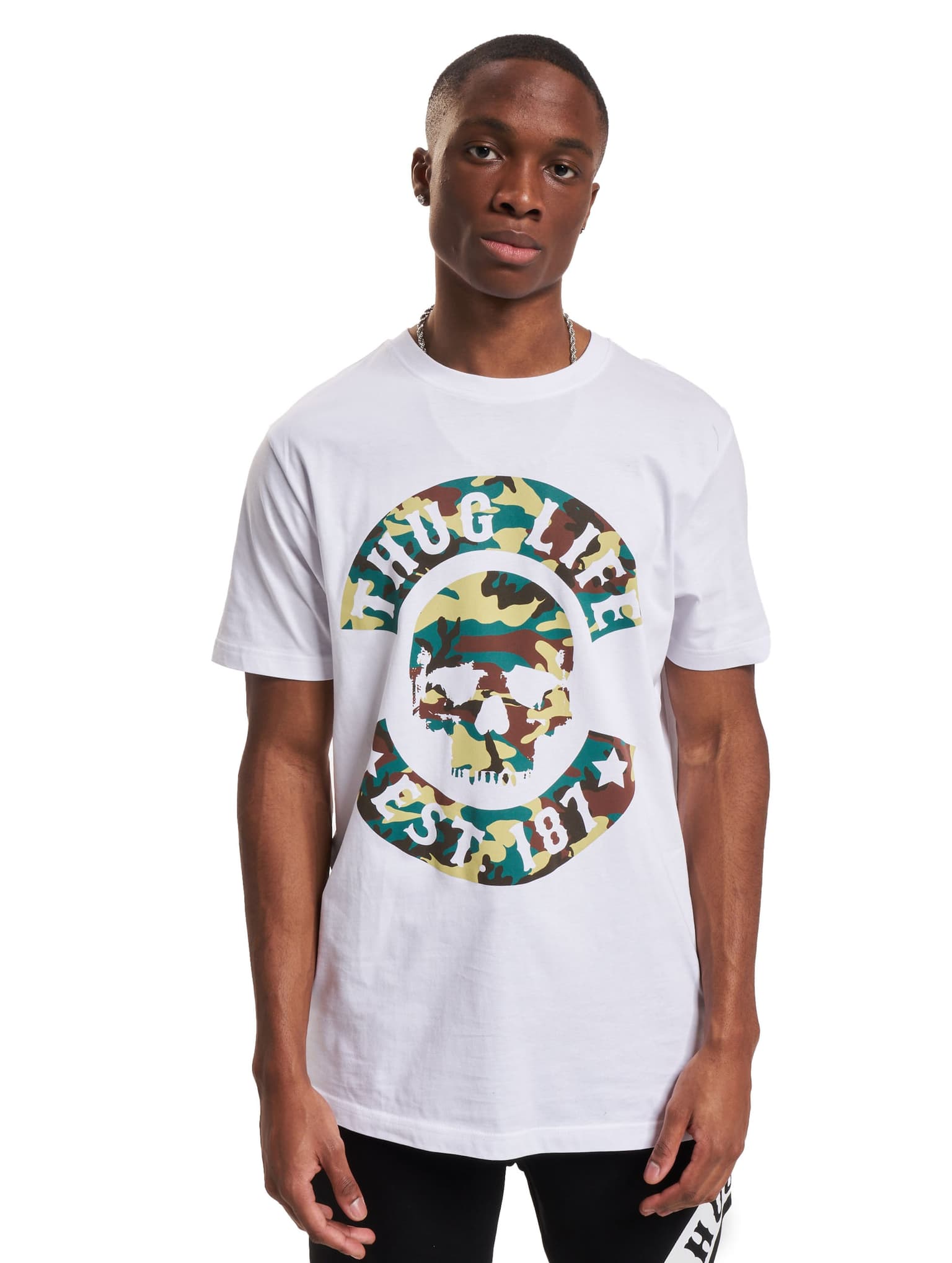 Thug Life B.Skull Camo T-Shirt – Bild 2