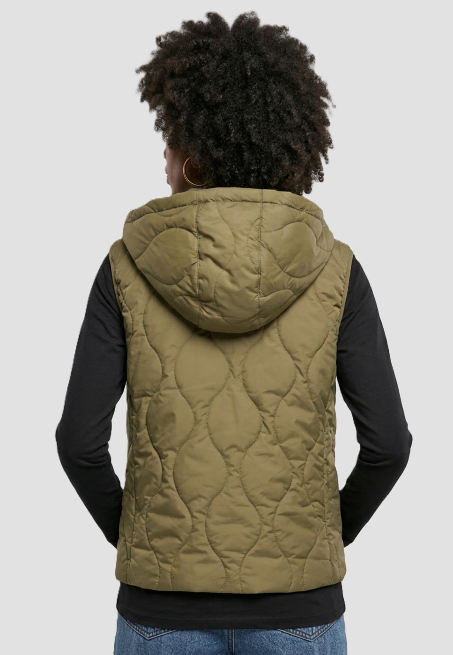 Urban Classics Ladies Super Light Puffer Vest – Bild 2