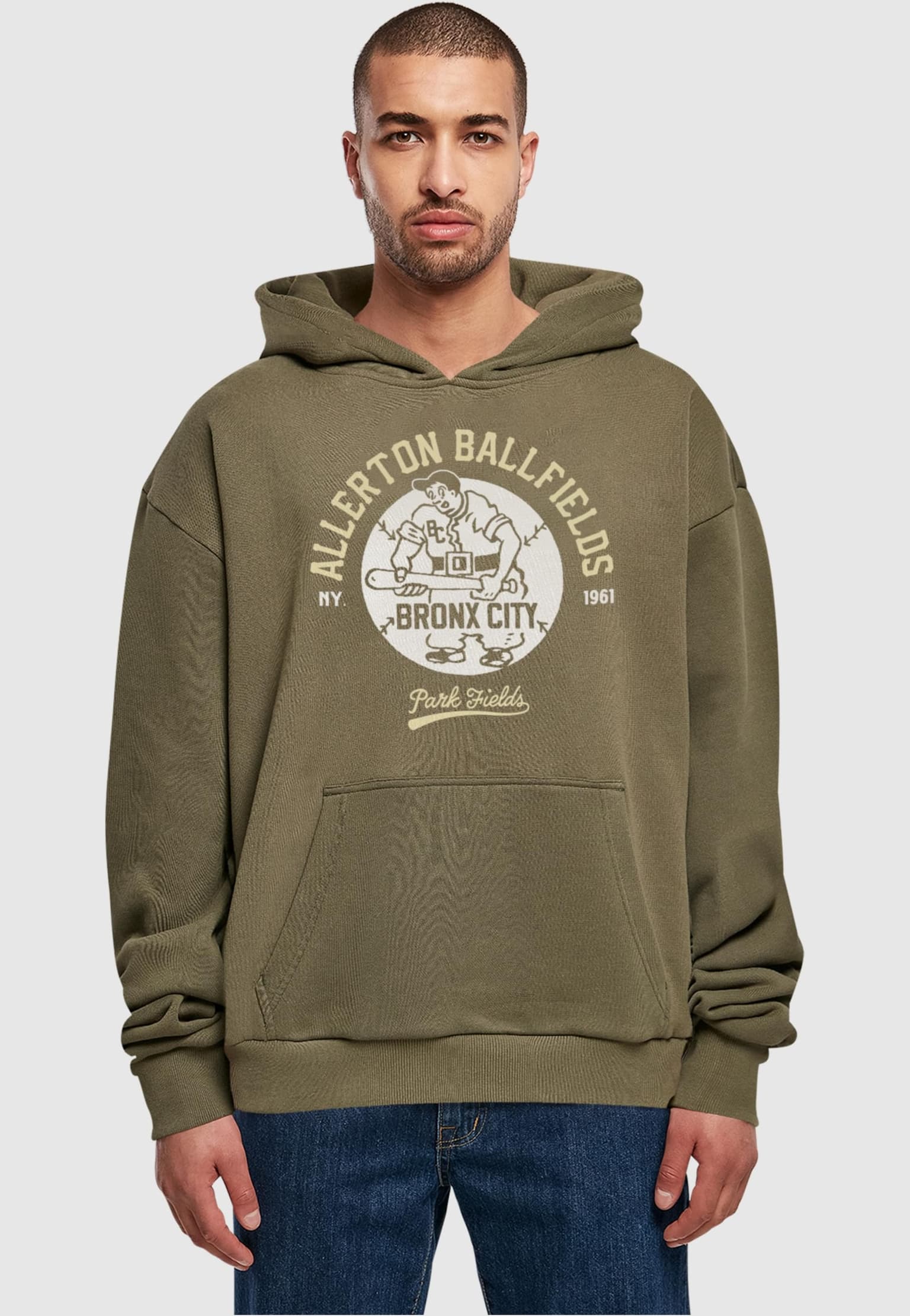 Merchcode Park Fields - Bronx Ultra Heavy Hoody