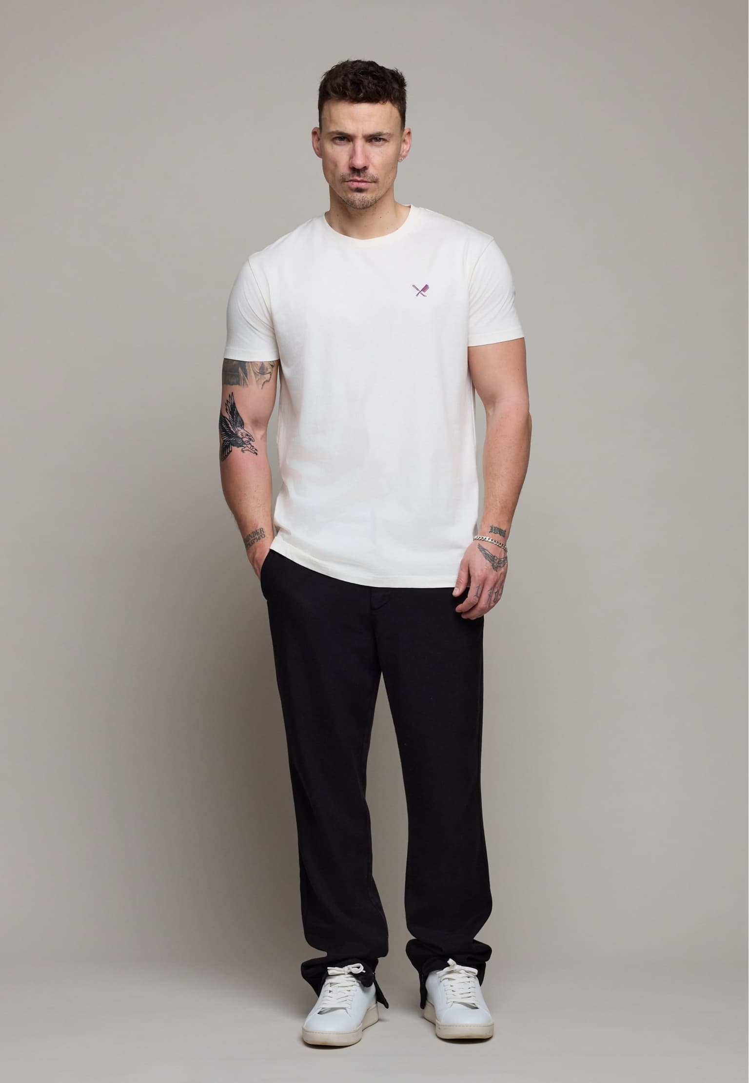Distorted People Inked Classic Crew Neck – Bild 3