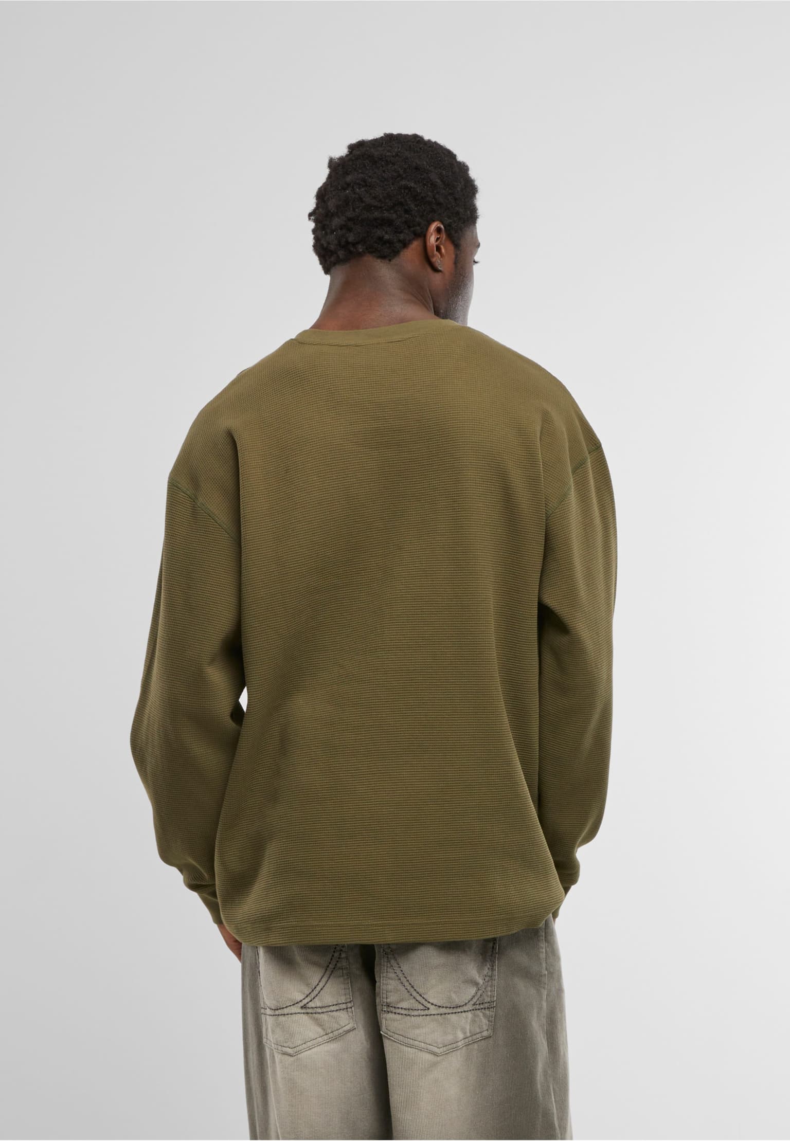 Karl Kani Signature Boxy Waffle Longsleeve – Bild 2