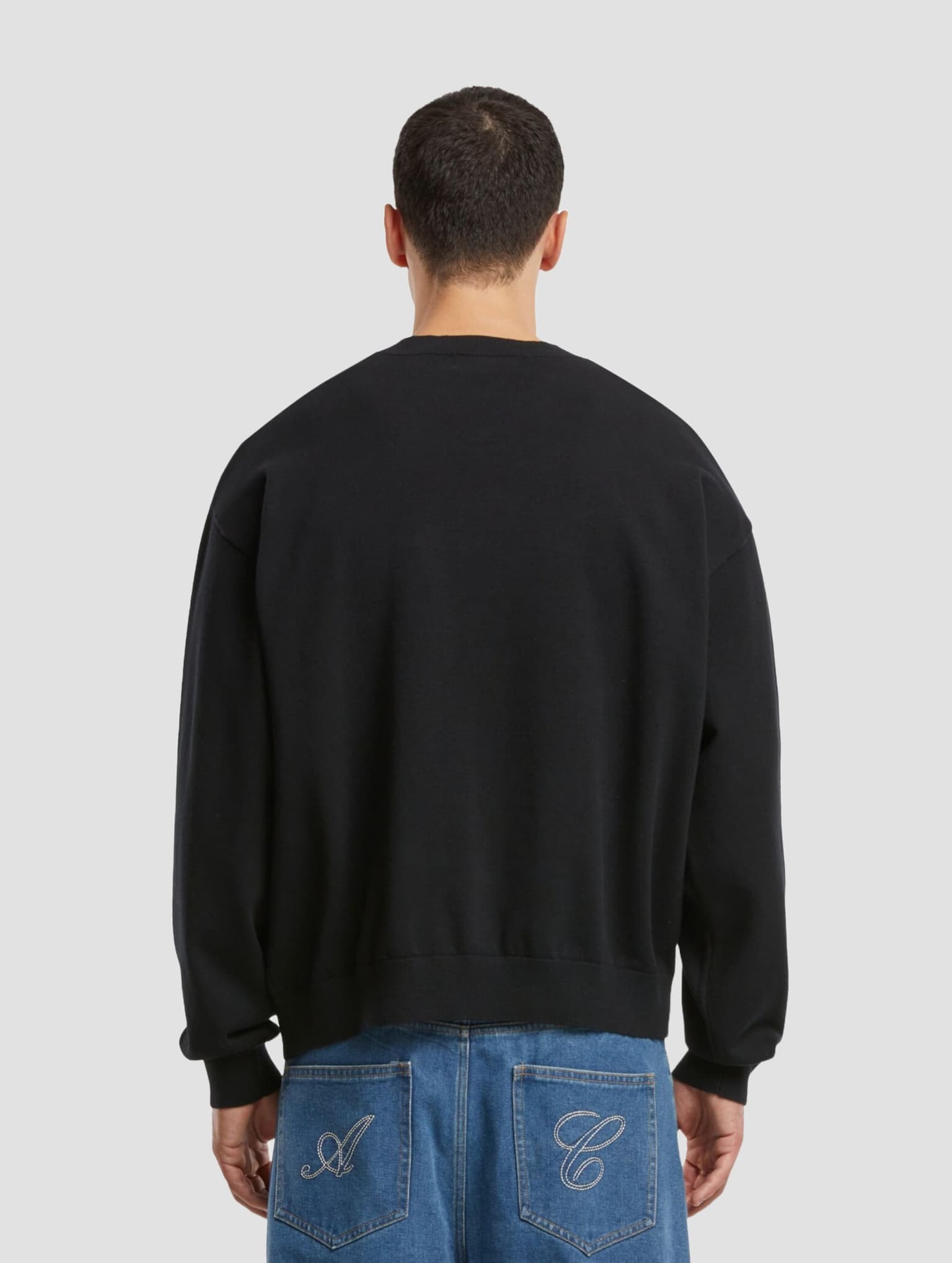 Another Cotton Lab Chenille Oversize Knit Sweatshirt – Bild 2
