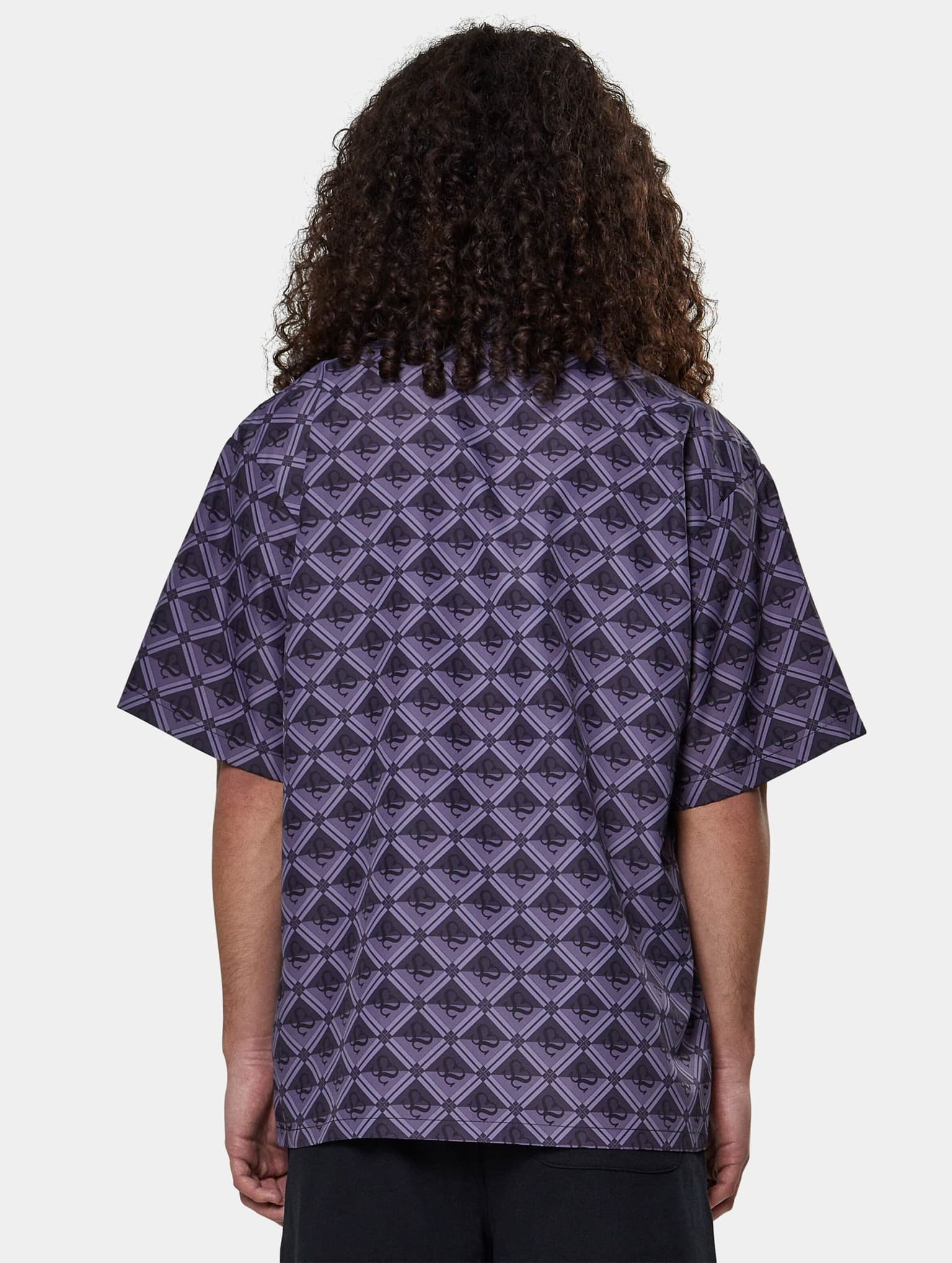 9N1M SENSE Sense All Over Monogram Print Shirt – Bild 2