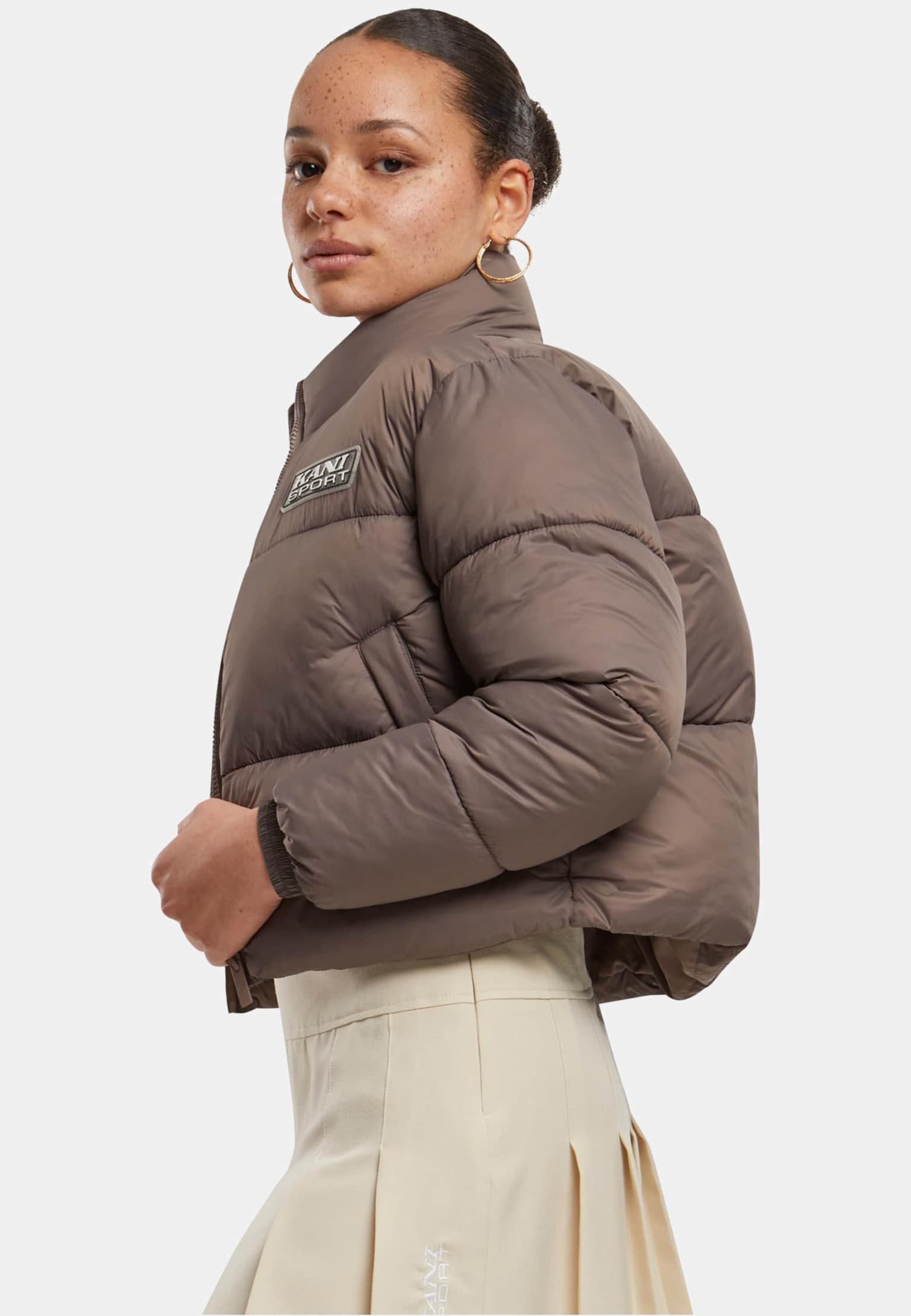 Karl Kani Sport Patch Crop Puffer Jacket – Bild 3