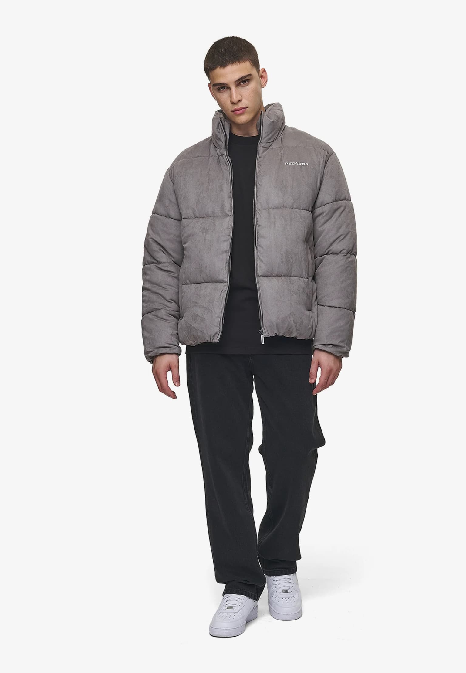 PEGADOR Sidan Velour Puffer Jacket – Bild 2