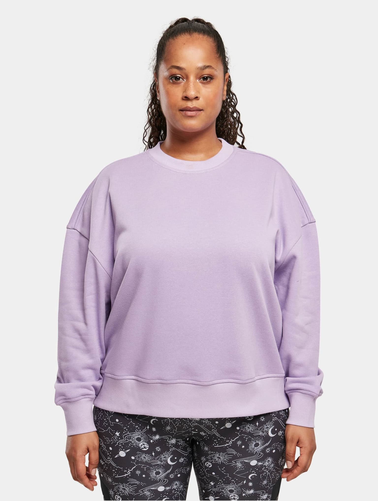 Urban Classics Ladies Oversized Terry Crewneck