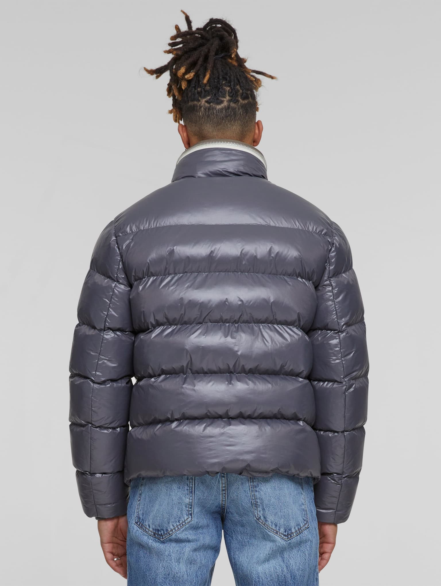 Urban Classics Essentials Zip neck Puffer Jacket – Bild 2