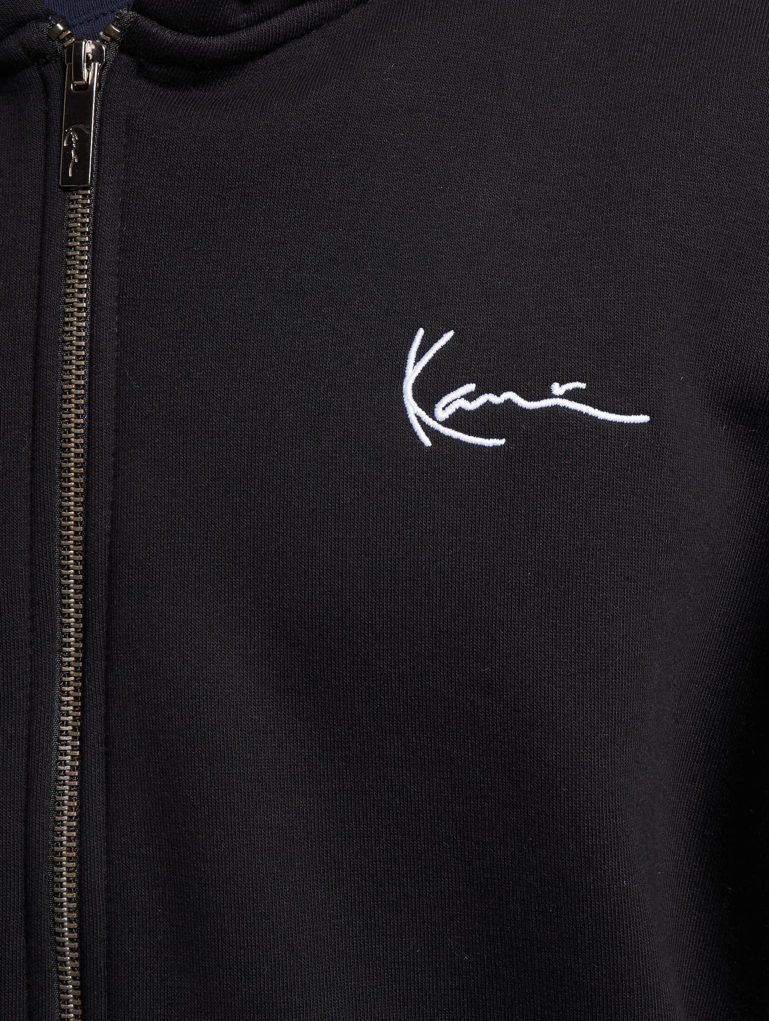 Karl Kani KM-ZH011-001-01 Chest Signature Essential Zip Hoodie – Bild 4