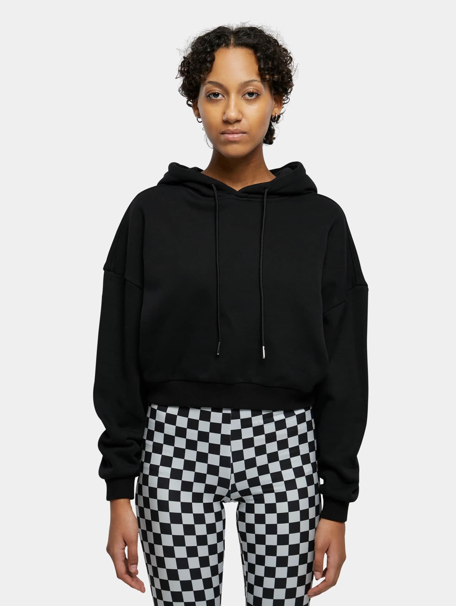Urban Classics Ladies Cropped Heavy Hoody – Bild 3