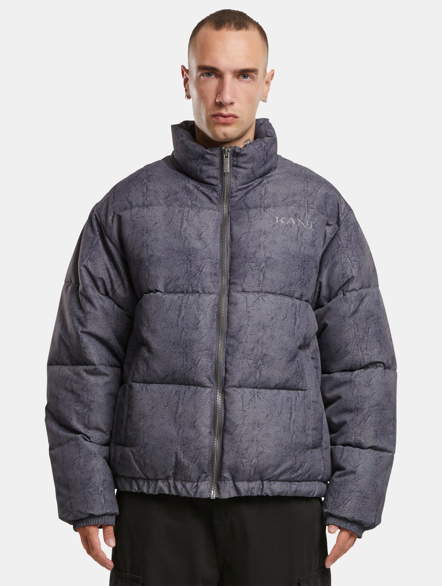Karl Kani Retro Crackle Print Puffer Jacket – Bild 3
