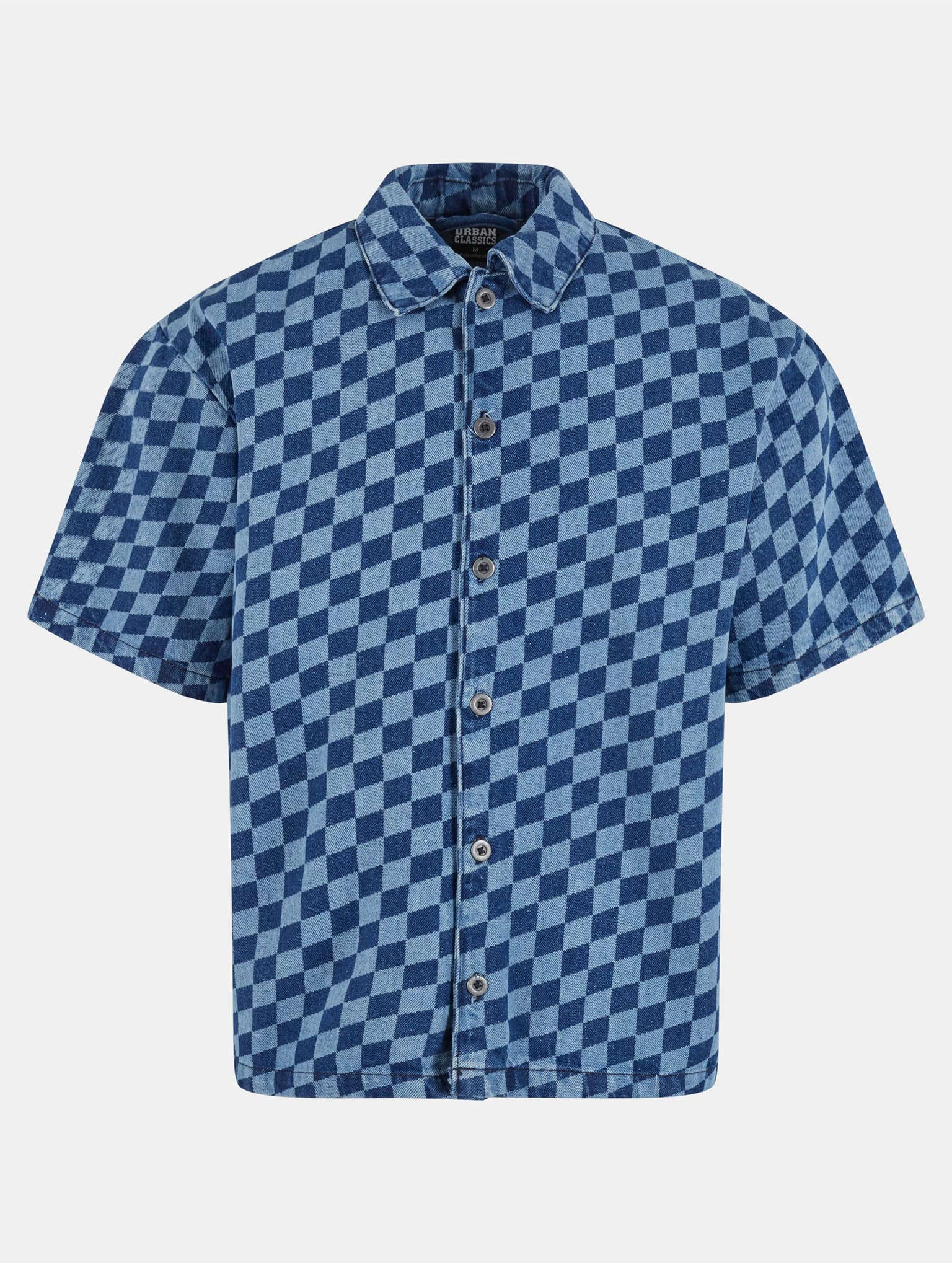 Urban Classics Laser Check Printed Boxy Hemd – Bild 4