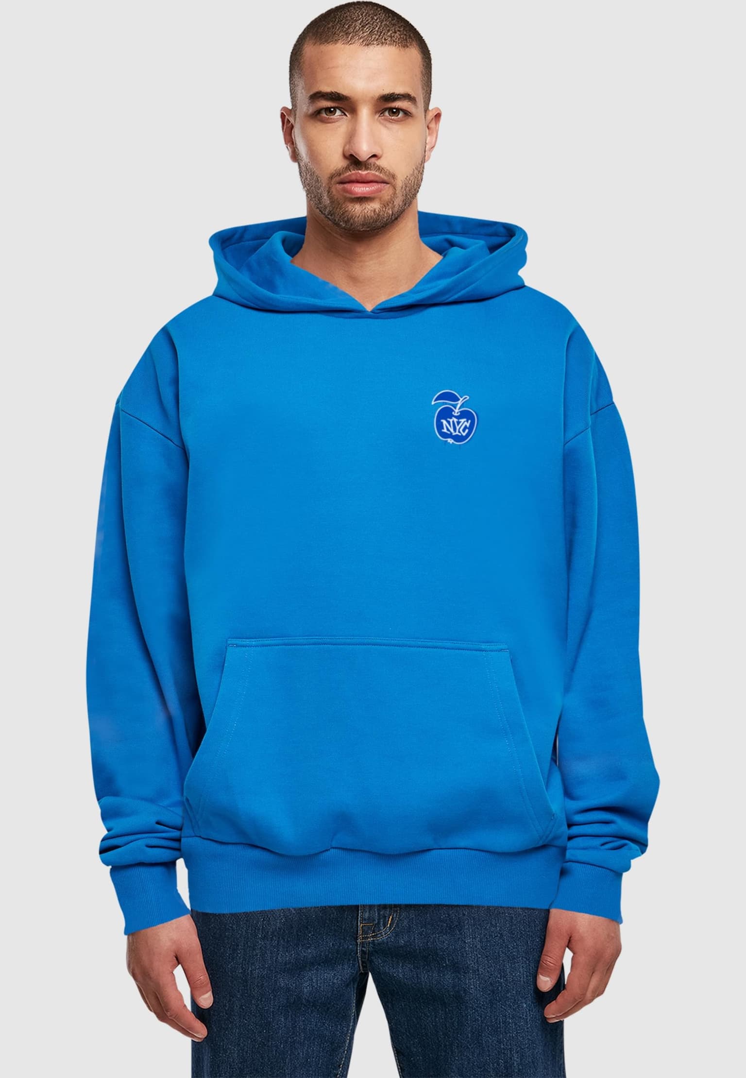 Mister Tee Big Apple NYC Ultra Heavy Cotton Box Hoody