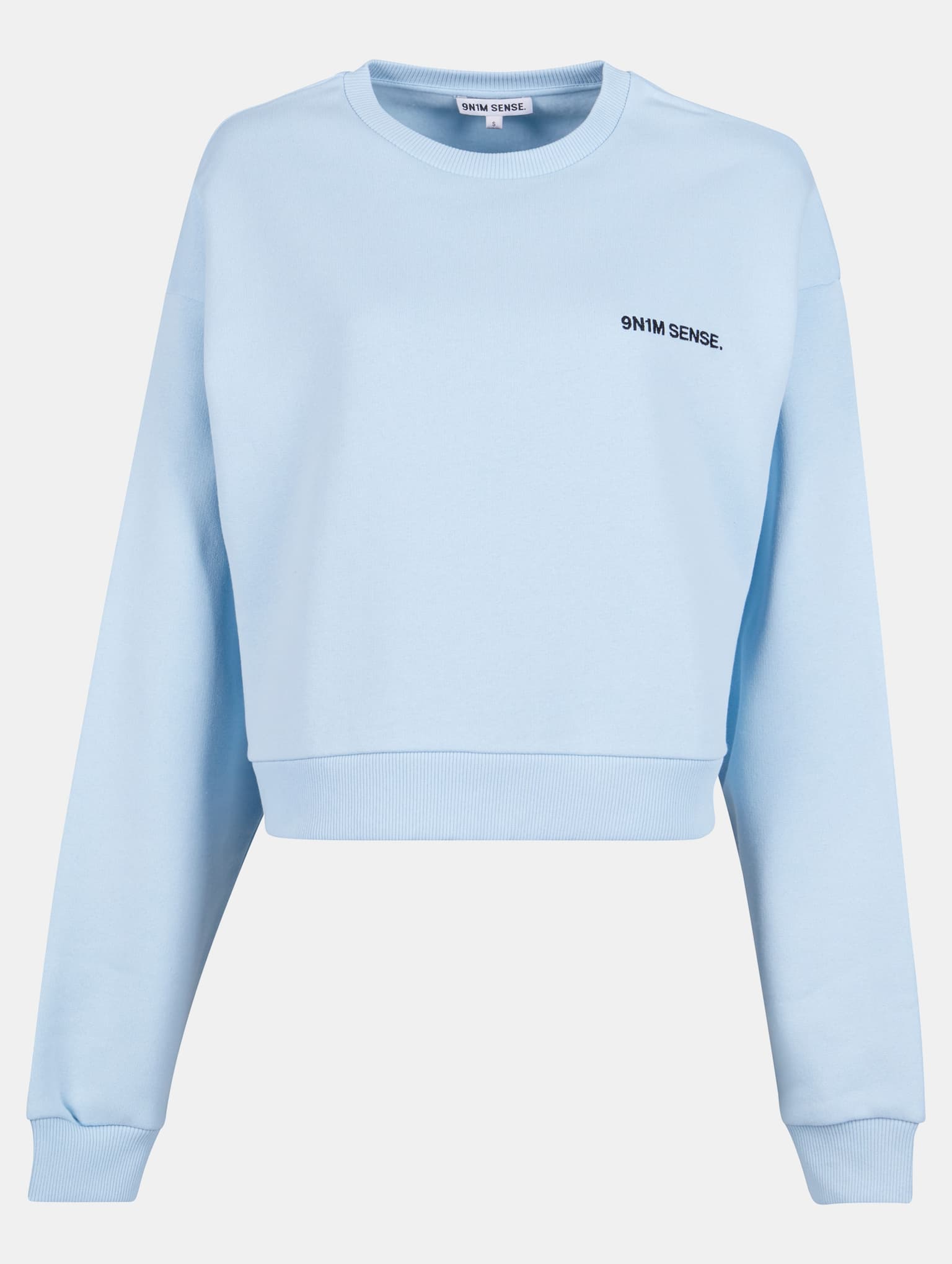 9N1M SENSE W-Essential Cropped Sweatshirt