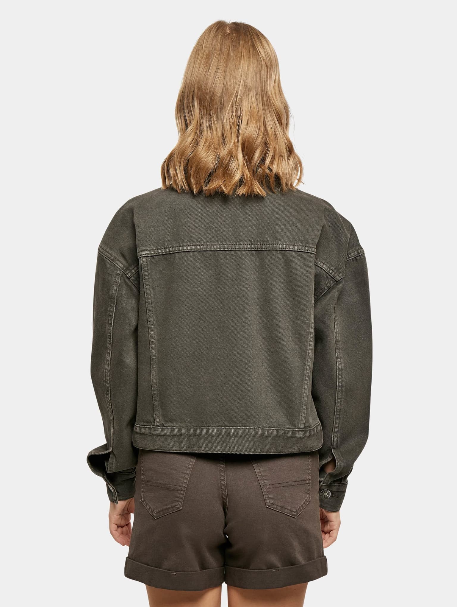 Urban Classics Ladies Oversized Colored Denim Jacket – Bild 2