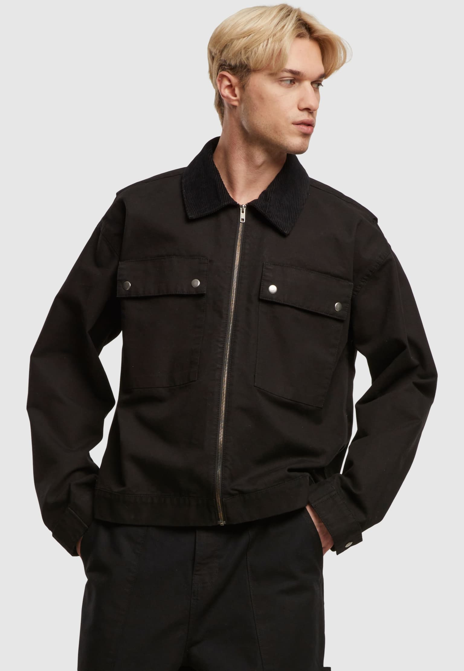 Urban Classics Mens Workwear Cotton Jacket