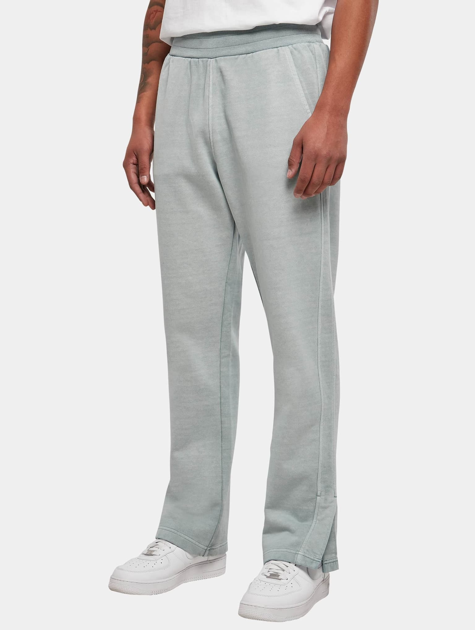Urban Classics Heavy Terry Garment Dye Slit Sweatpants – Bild 3