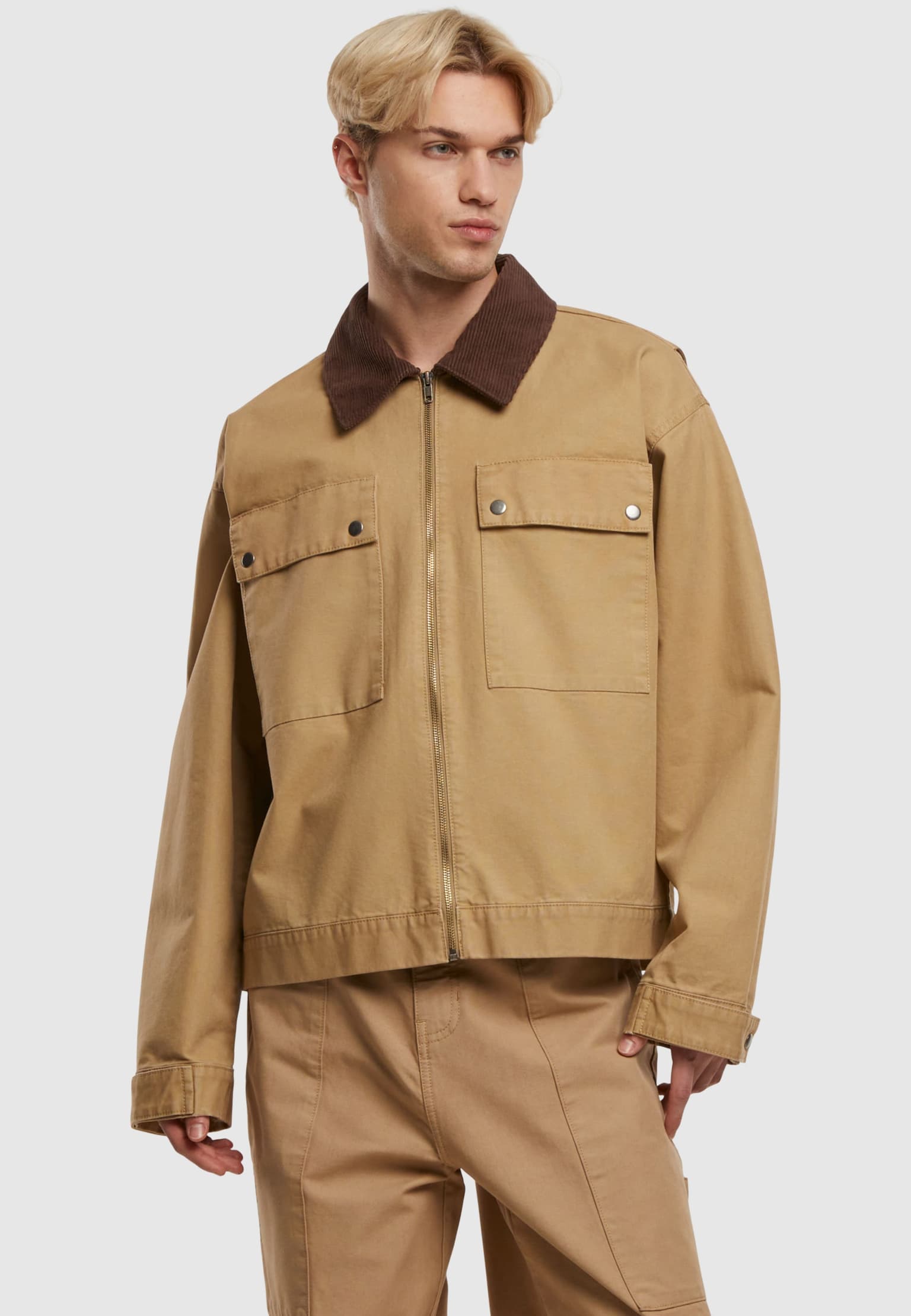 Urban Classics Mens Workwear Cotton Jacket