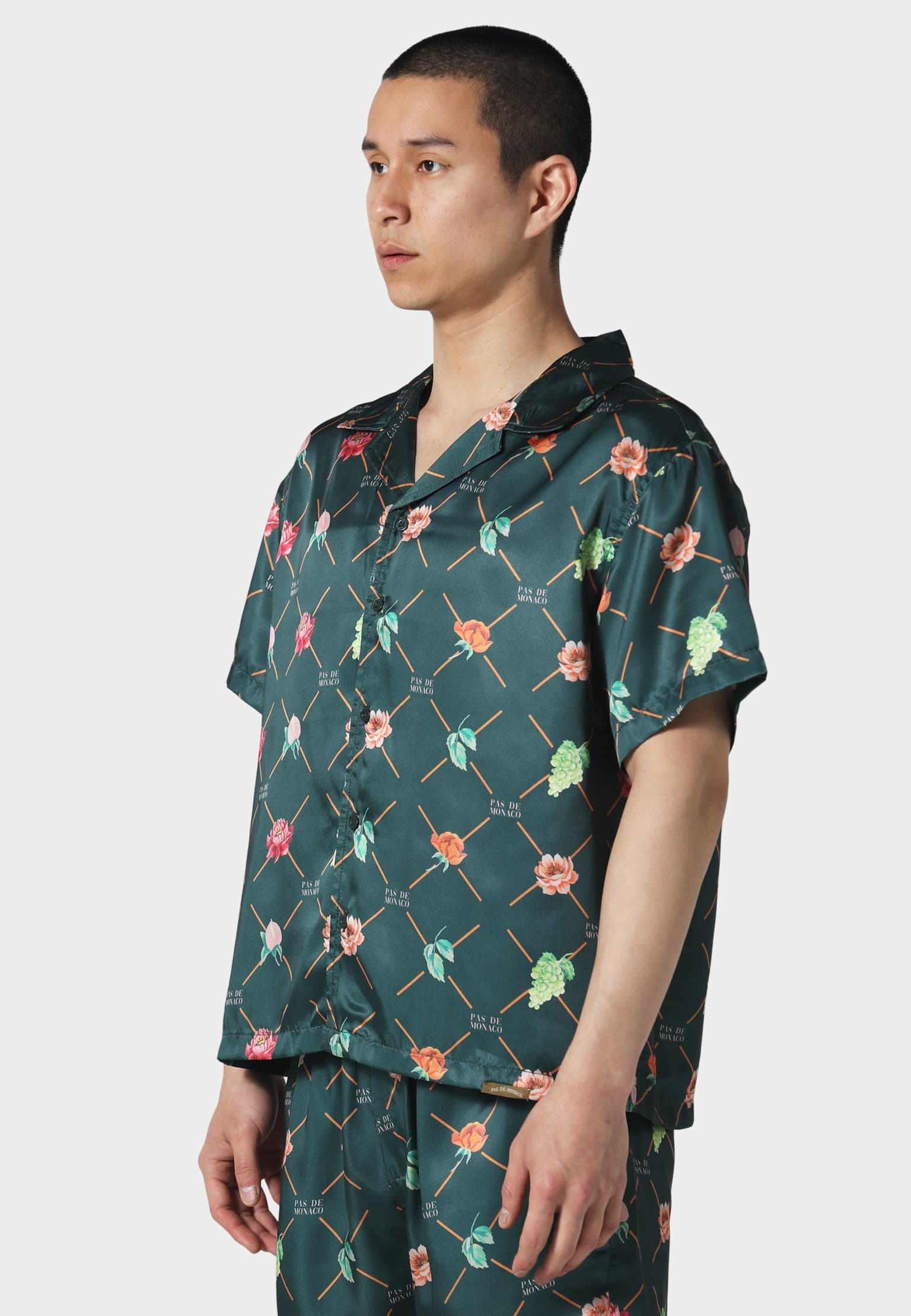 Pas De Monaco FRUIT MONOGRAM CUBAN SHIRT – Bild 3