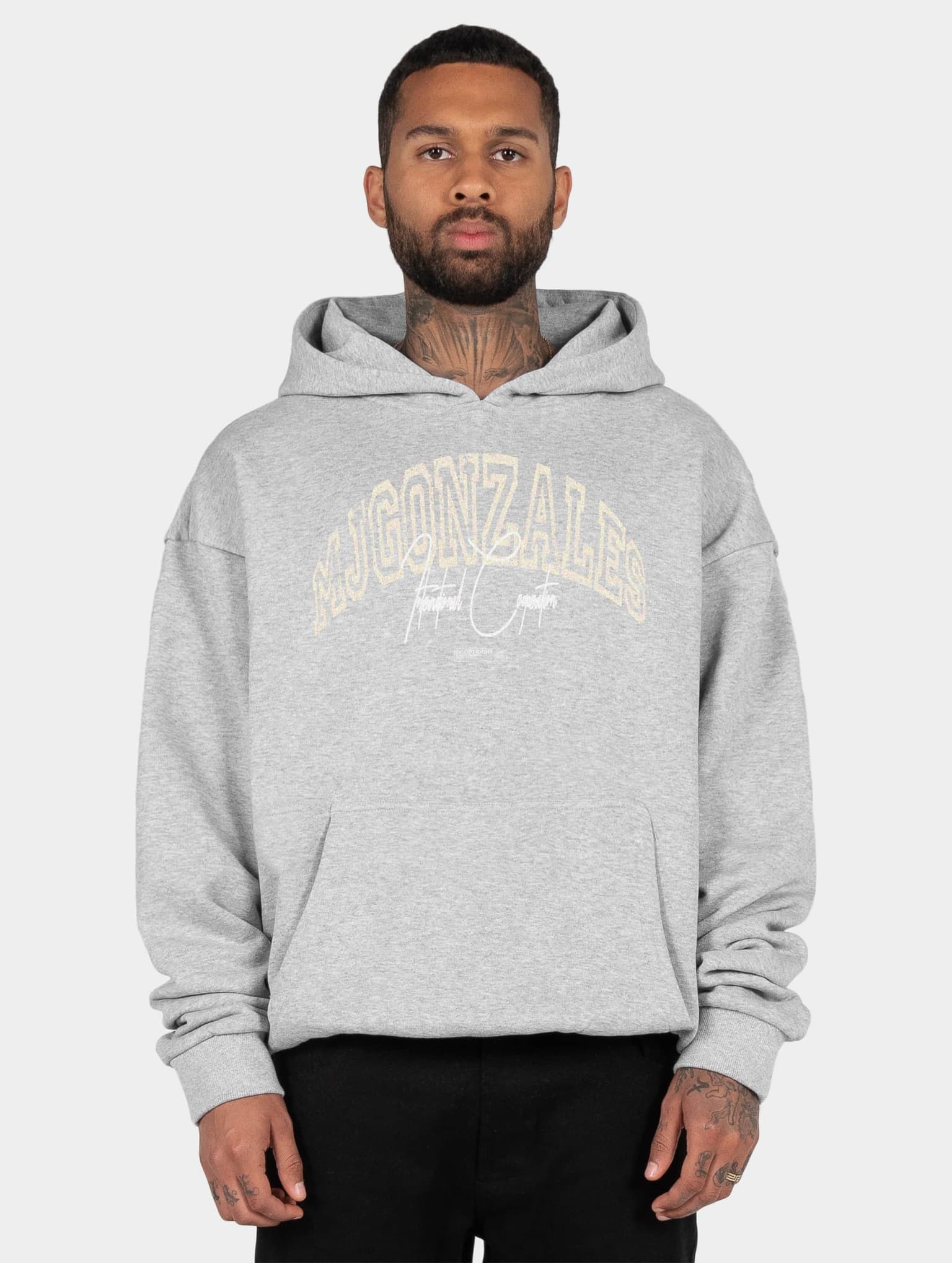 MJ Gonzales International x Heavy Oversized Hoody – Bild 3