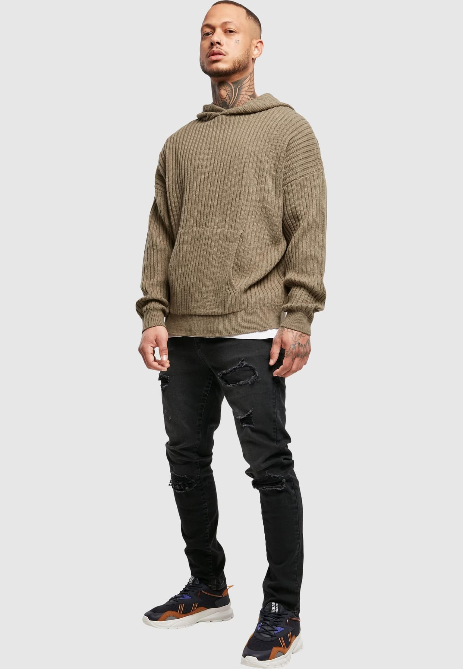 Urban Classics Knitted Hoody – Bild 4
