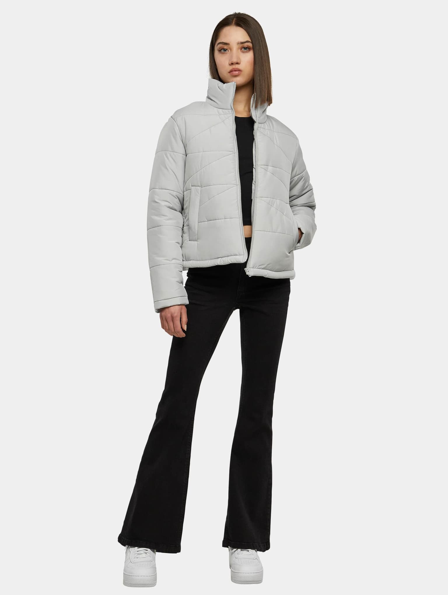 Urban Classics Ladies Arrow Puffer Jacket – Bild 4