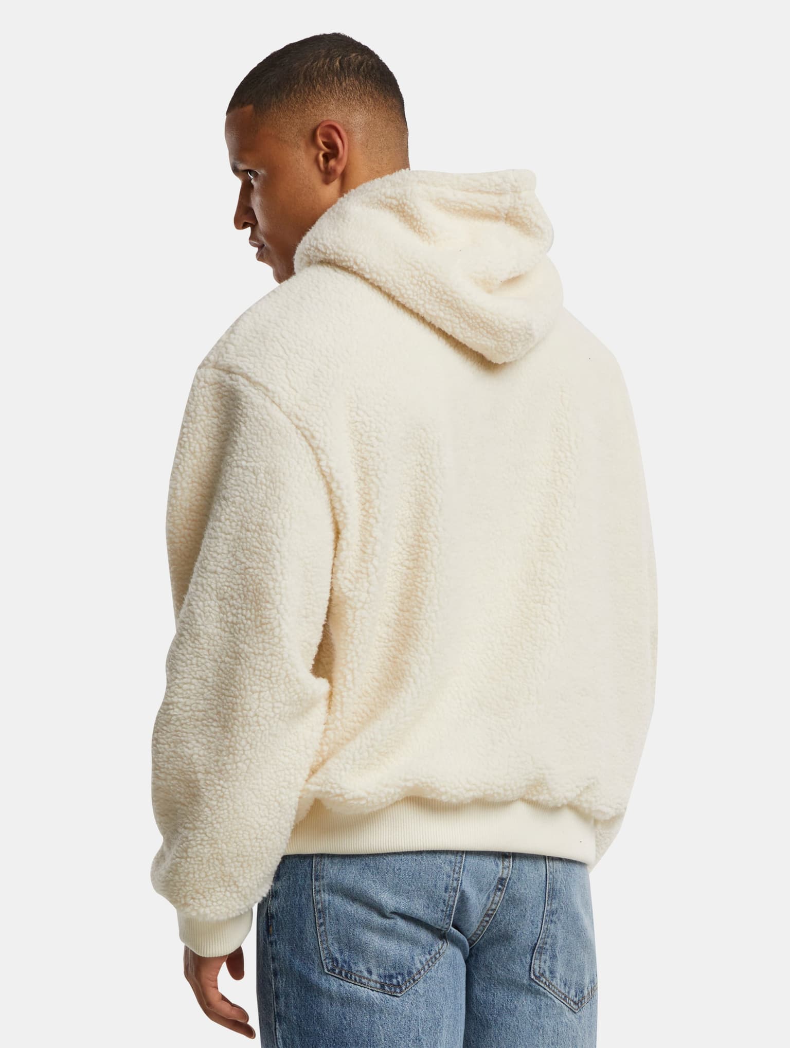 Urban Classics Oversized Teddy Hoody – Bild 2