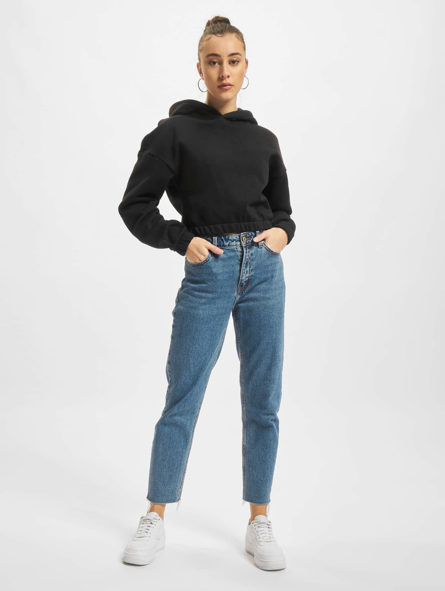 Urban Classics Ladies Short Oversized Sweat Hoody – Bild 4